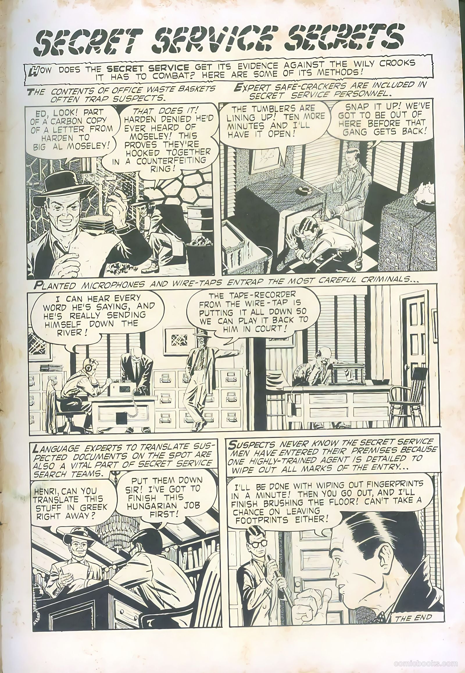 Little Al of the Secret Service #3 (1951) — page 35