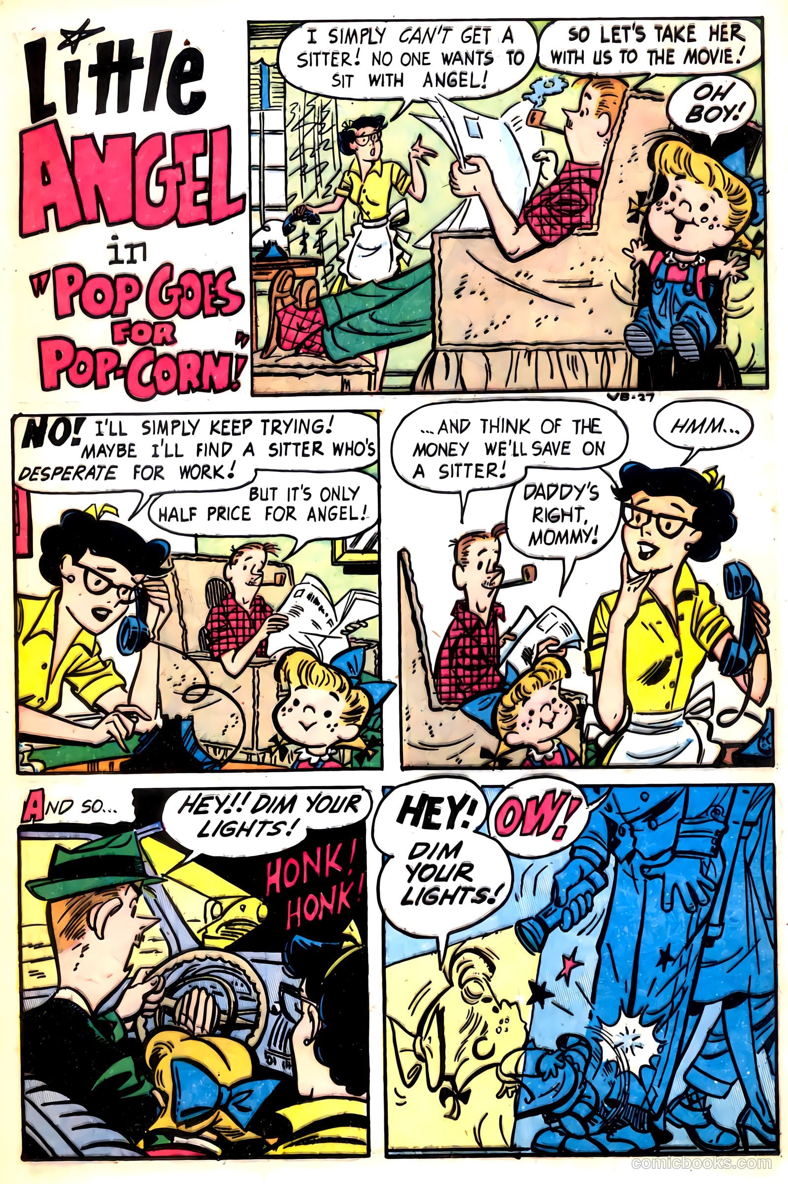 Little Angel #6 (1955) — page 21 of 36