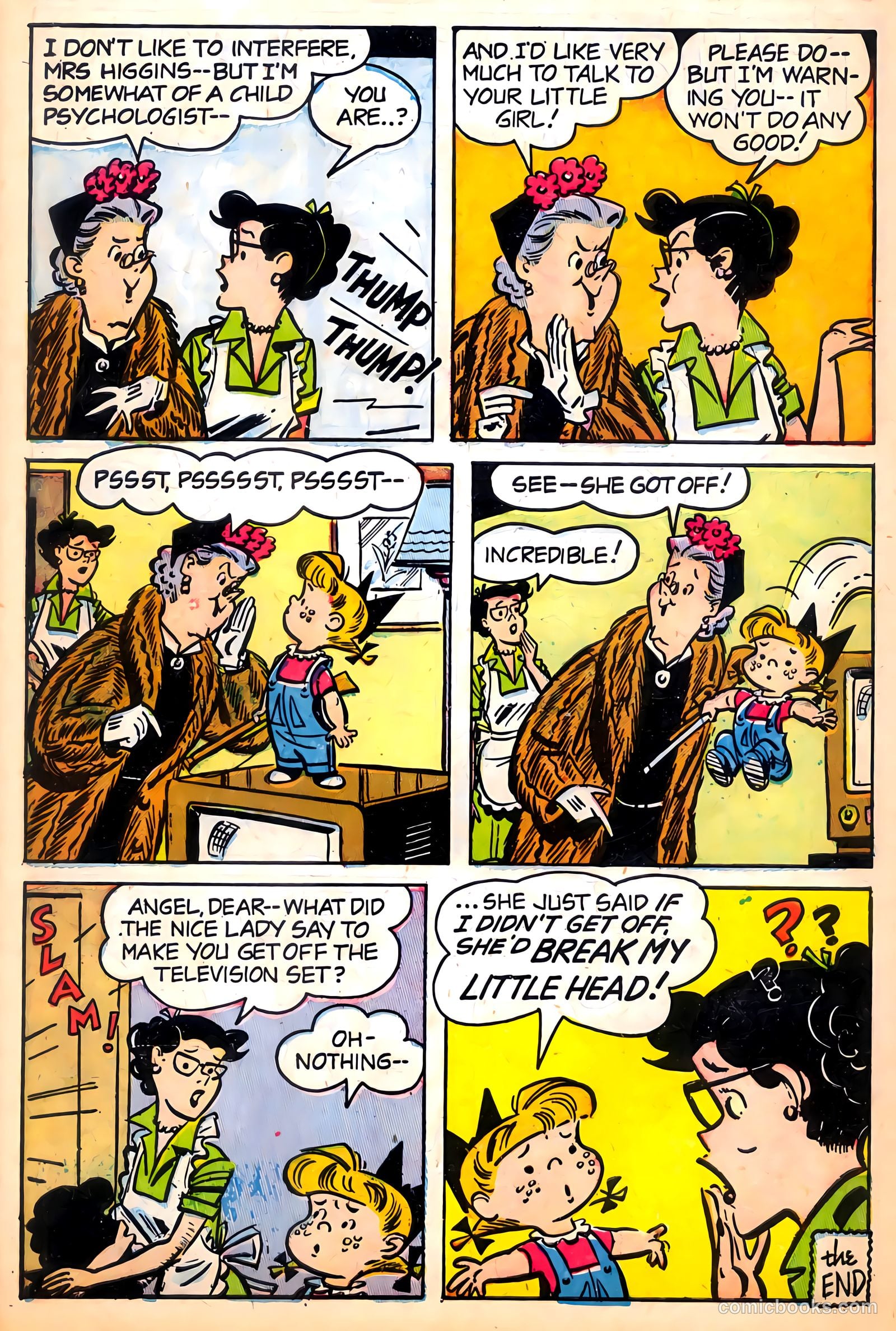 Little Angel #6 (1955) — page 34 of 36