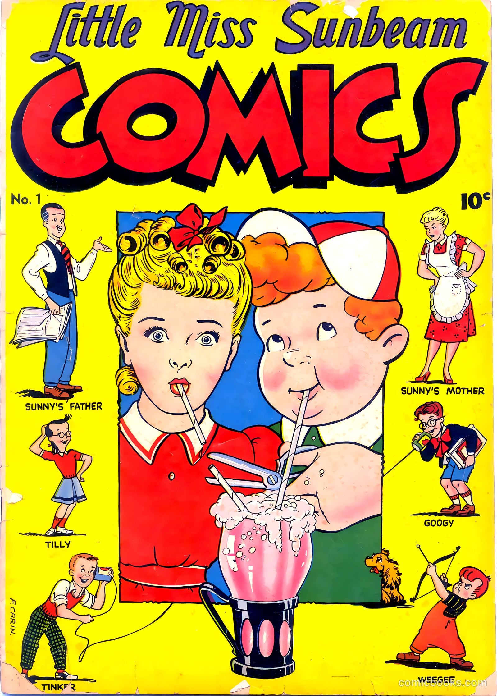 Little Miss Sunbeam Comics #1