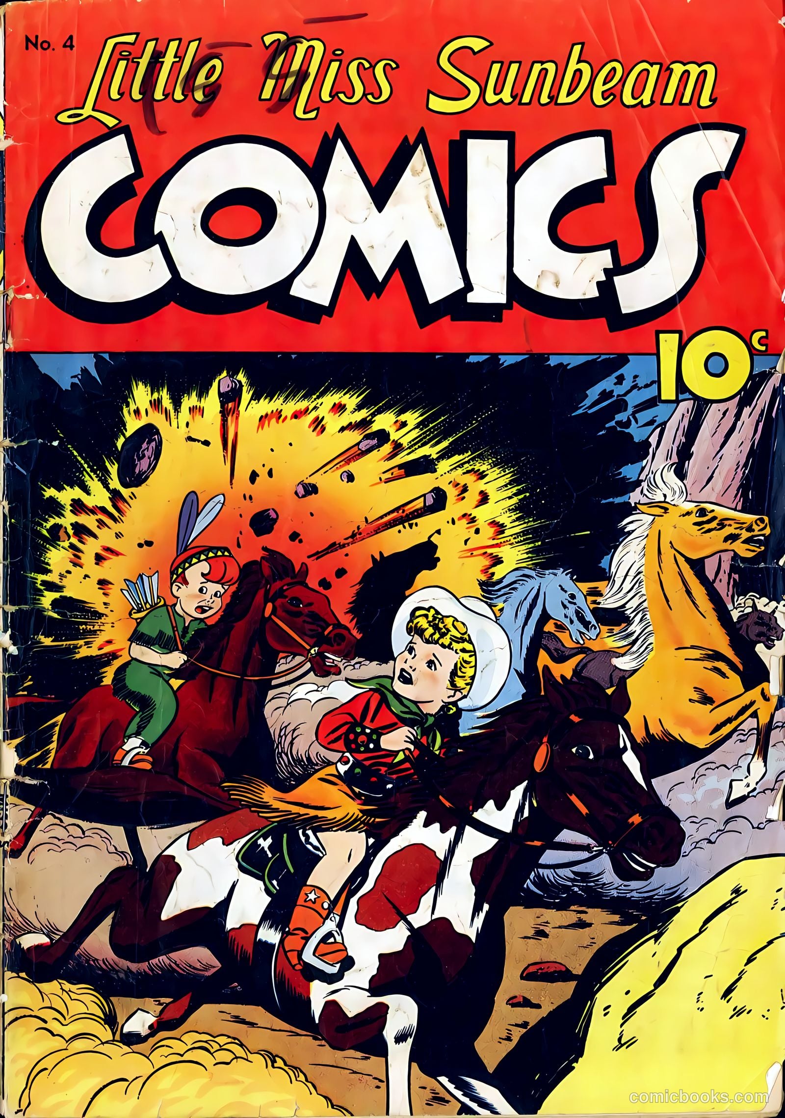 Little Miss Sunbeam Comics #4