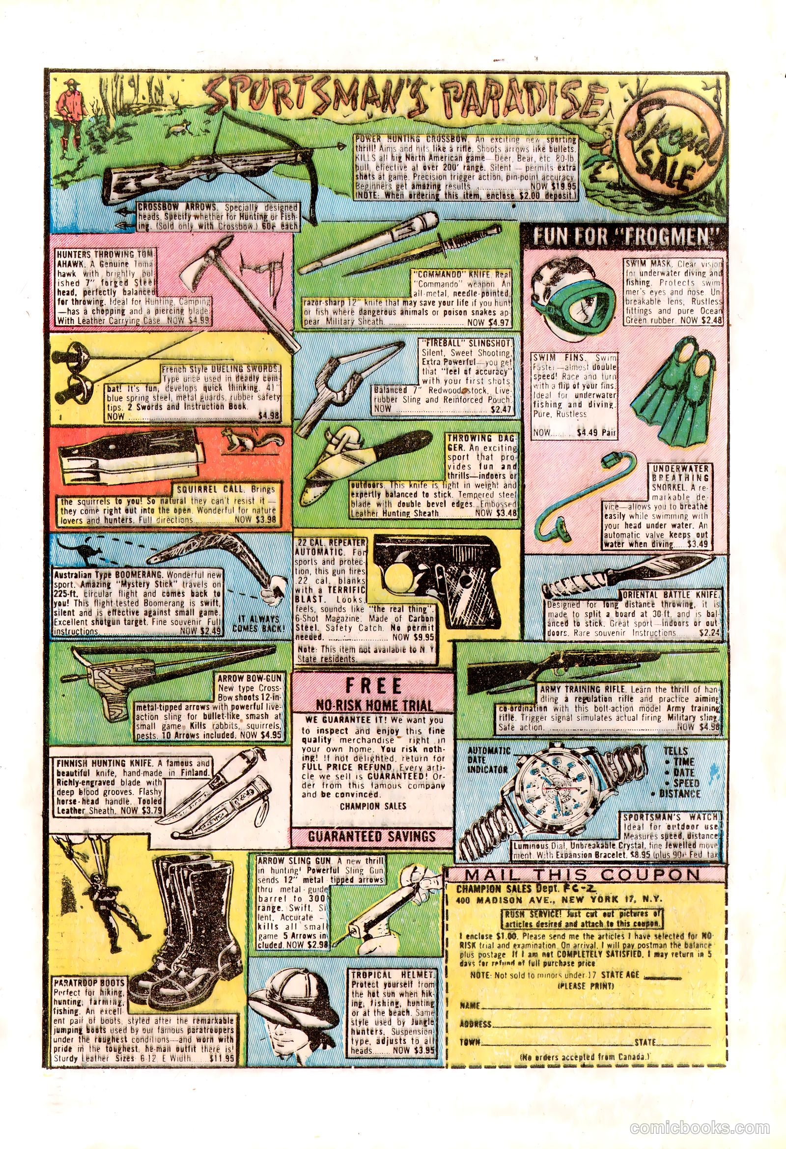 Lone Eagle #1 (1954) — page 4 of 36