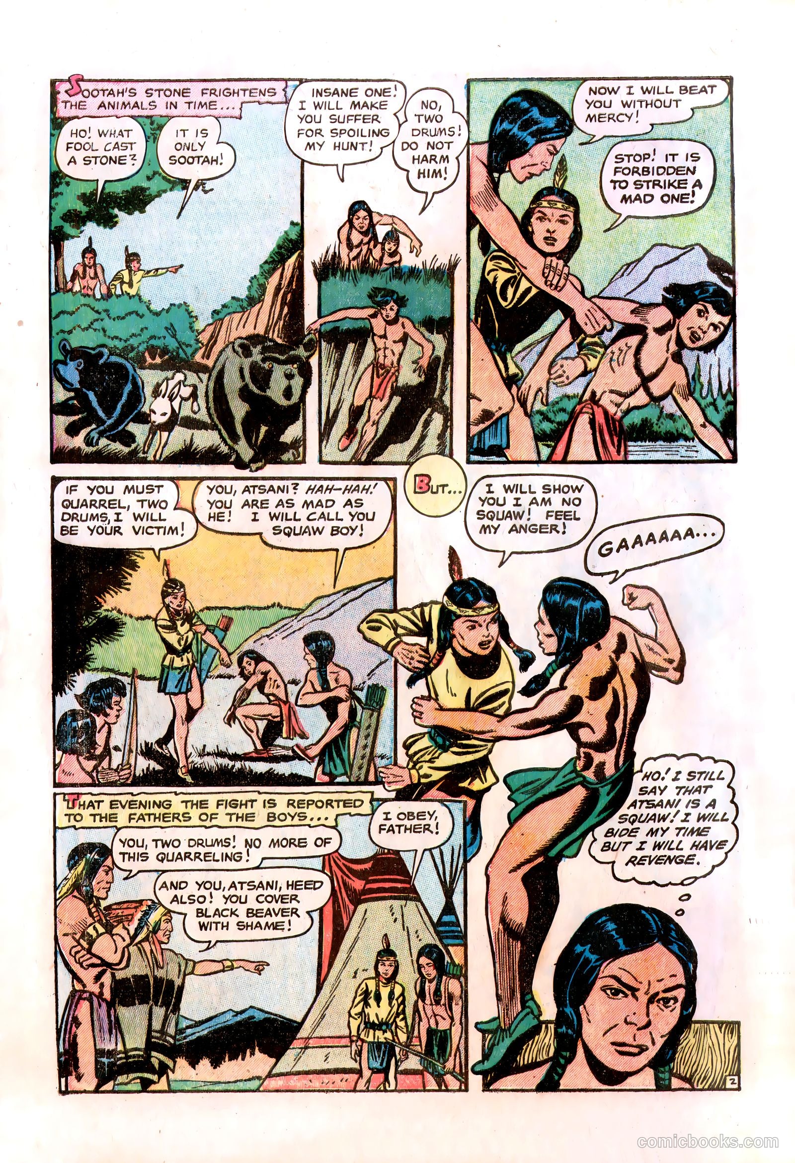 Lone Eagle #1 (1954) — page 6 of 36