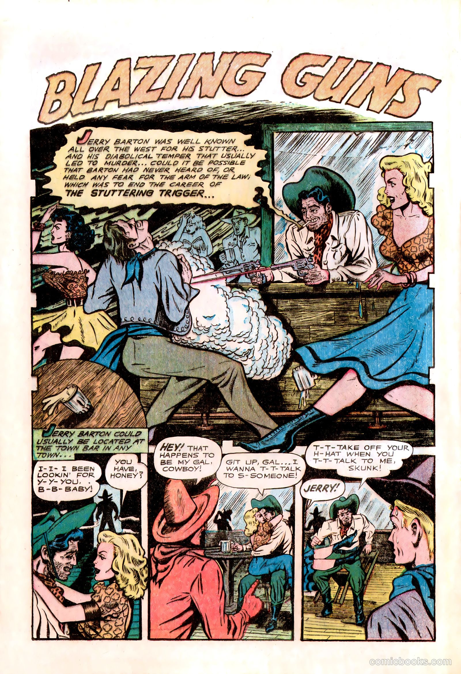 Lone Eagle #1 (1954) — page 12 of 36