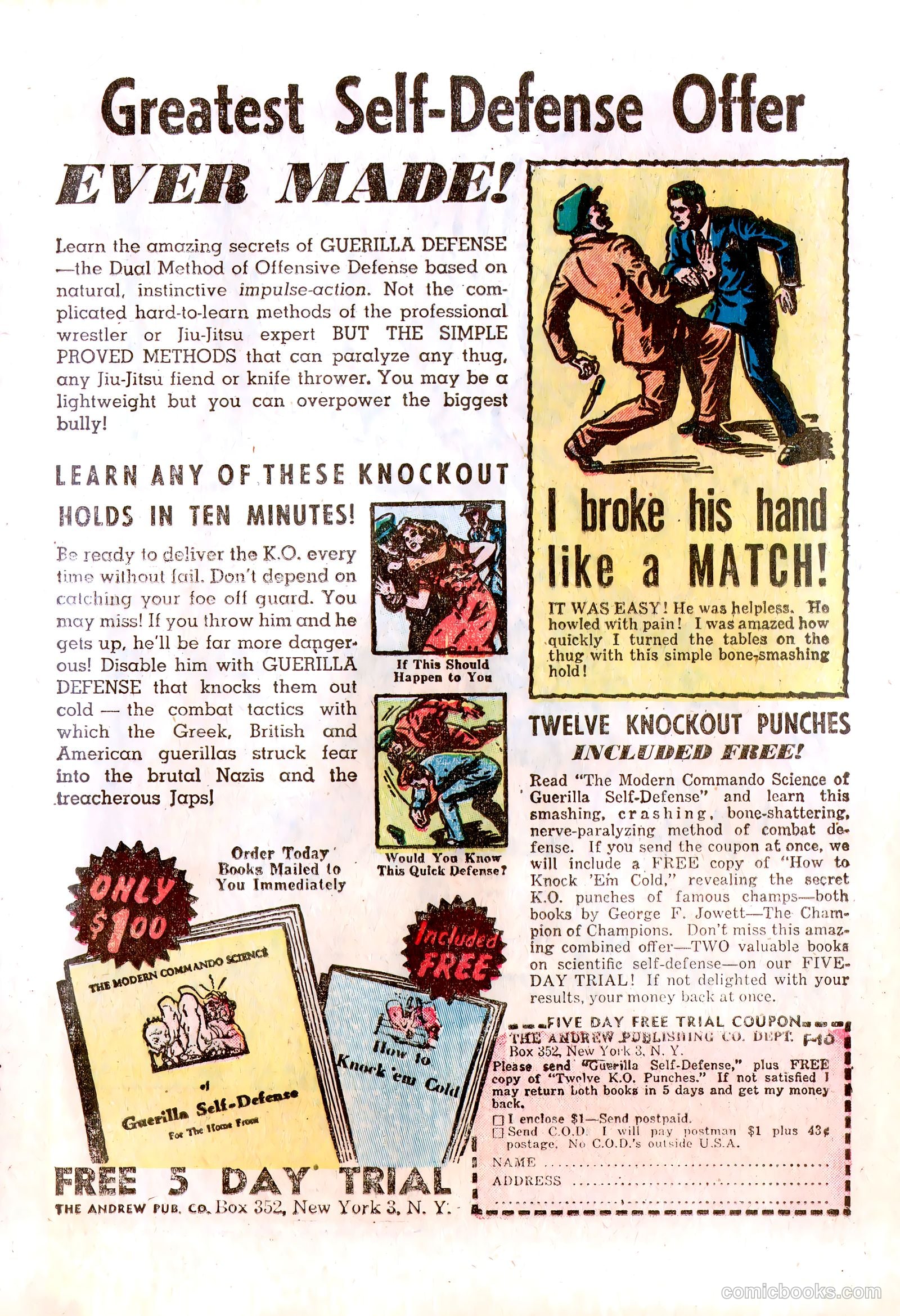 Lone Eagle #1 (1954) — page 19 of 36