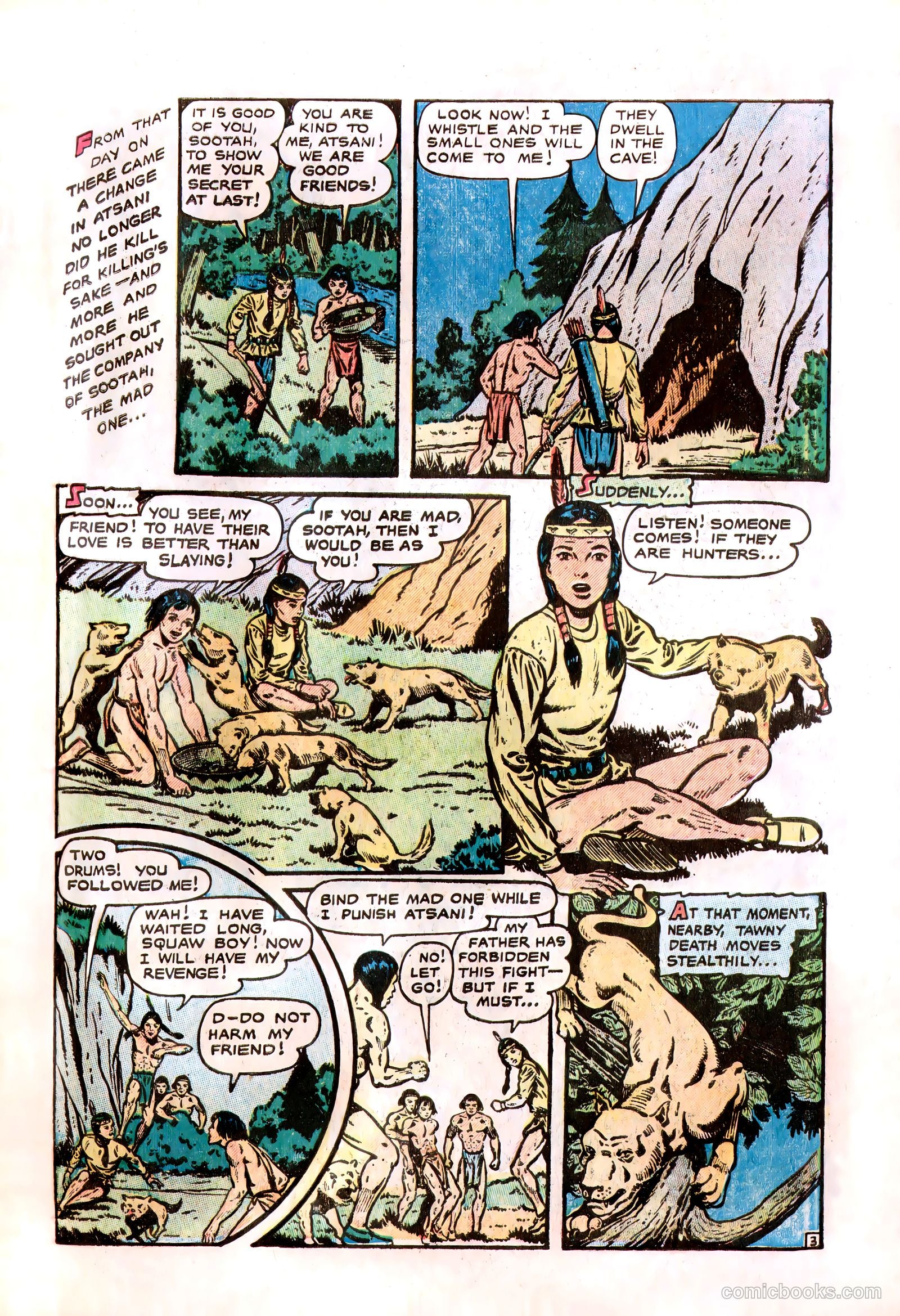 Lone Eagle #1 (1956) — page 7 of 36