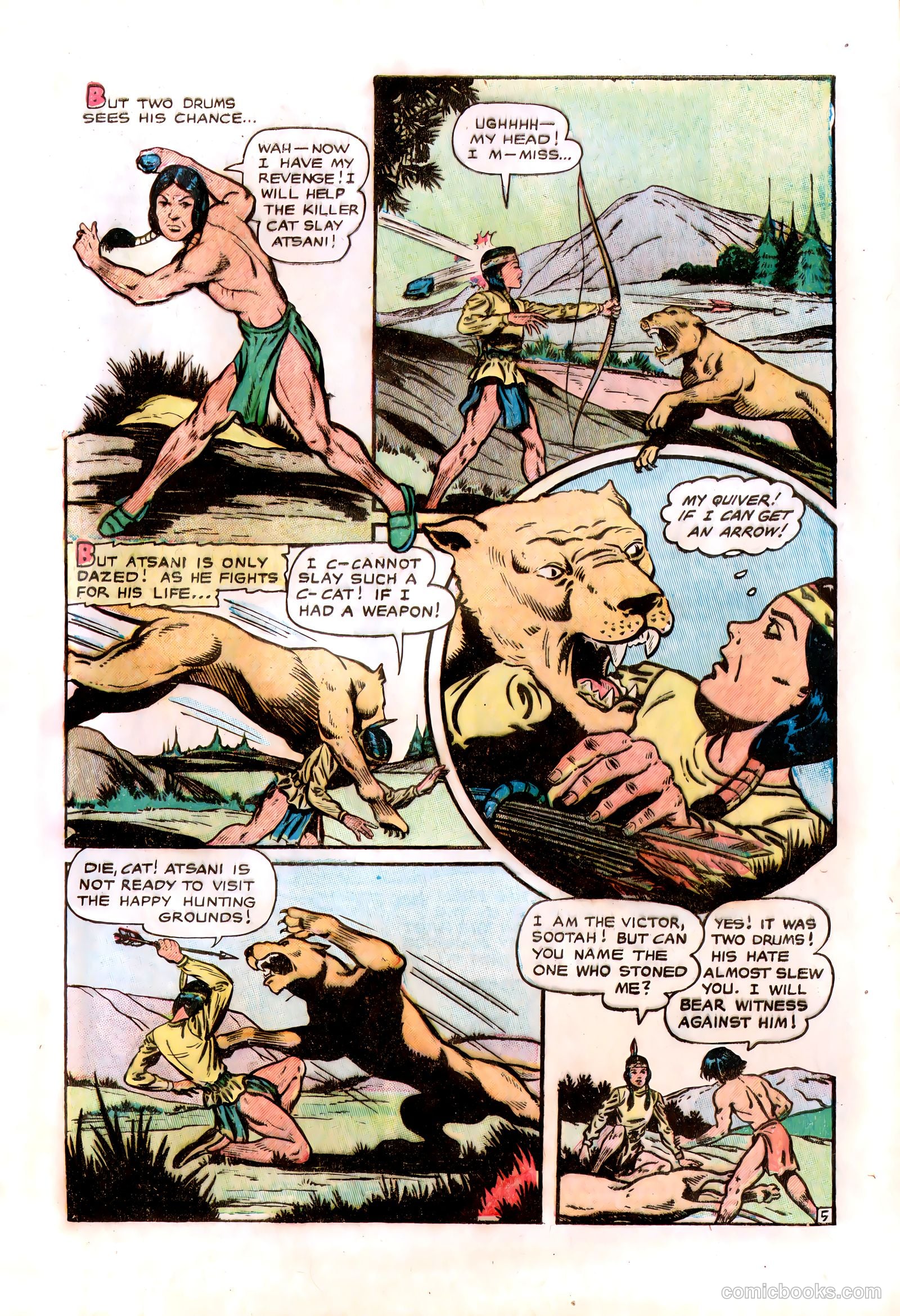 Lone Eagle #1 (1956) — page 9 of 36
