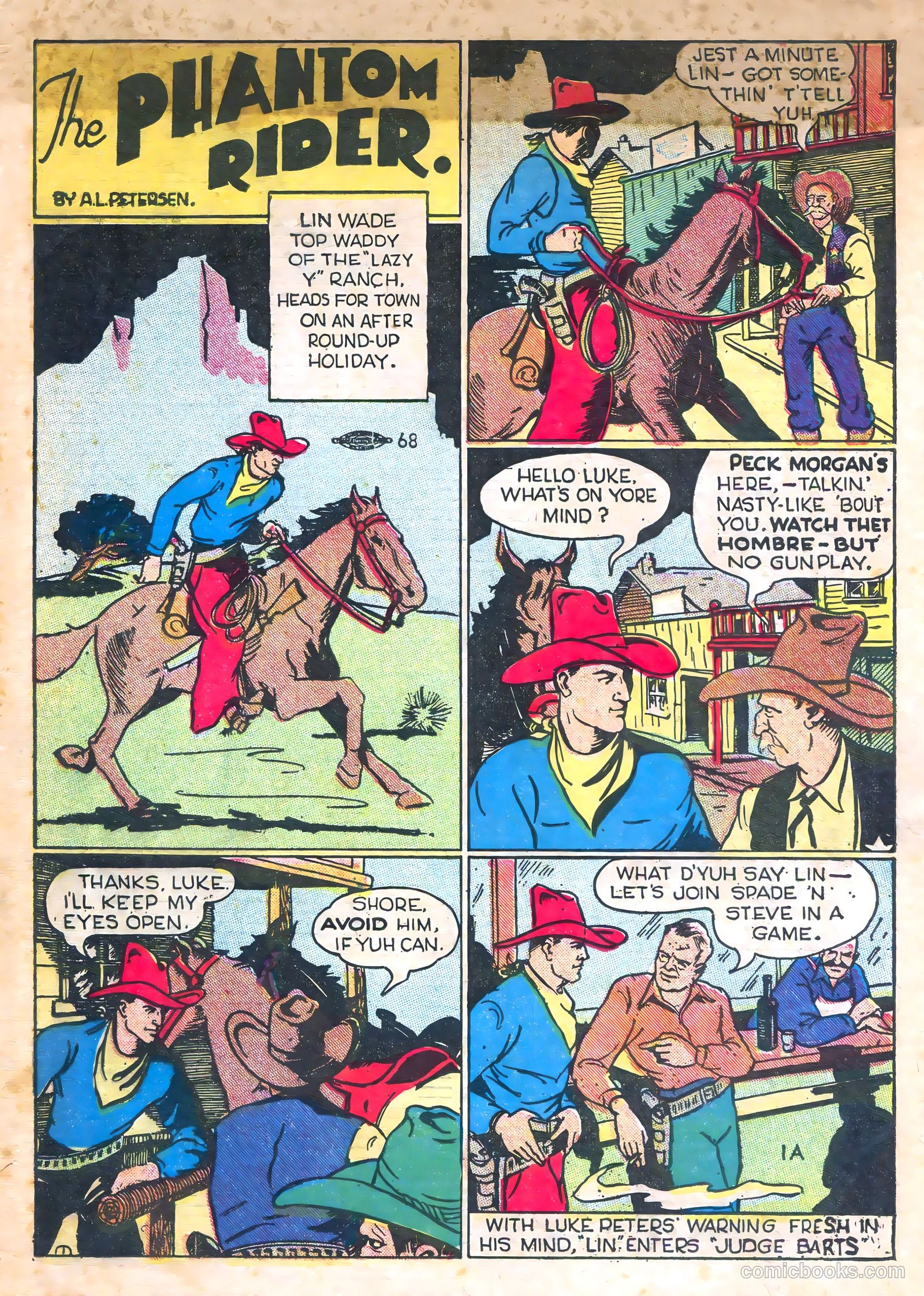 Lone Star Comics #16 (1938) — page 2 of 51
