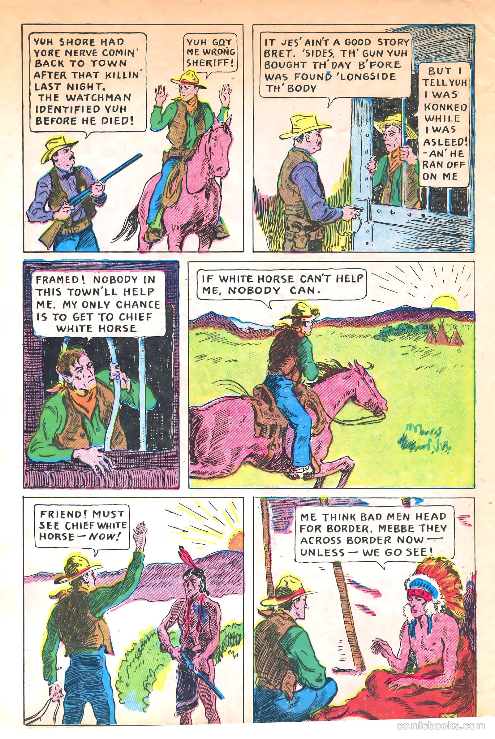 Lone Star Comics #16 (1938) — page 19 of 51