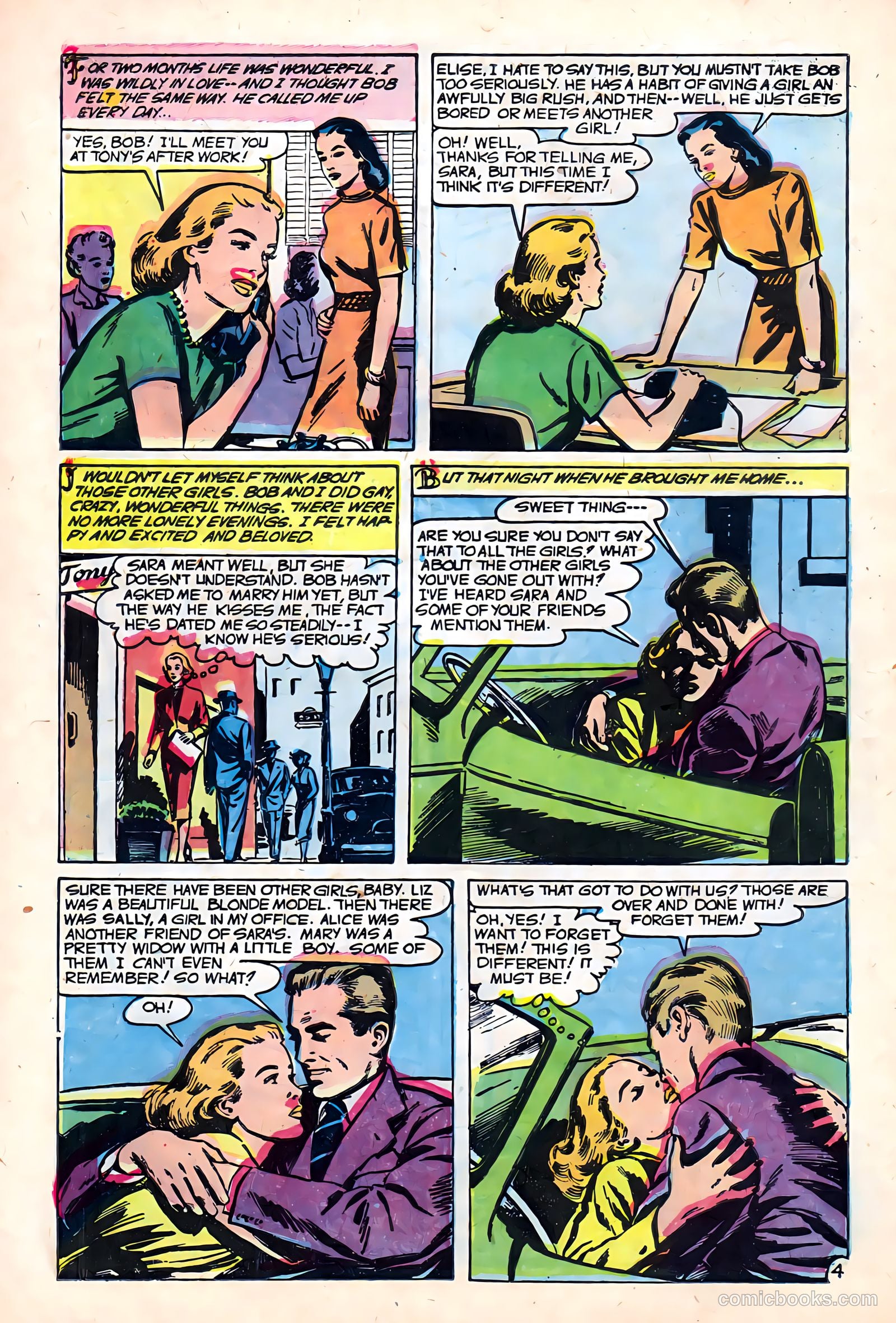 Love at First Sight #31 (1954) — page 6 of 36