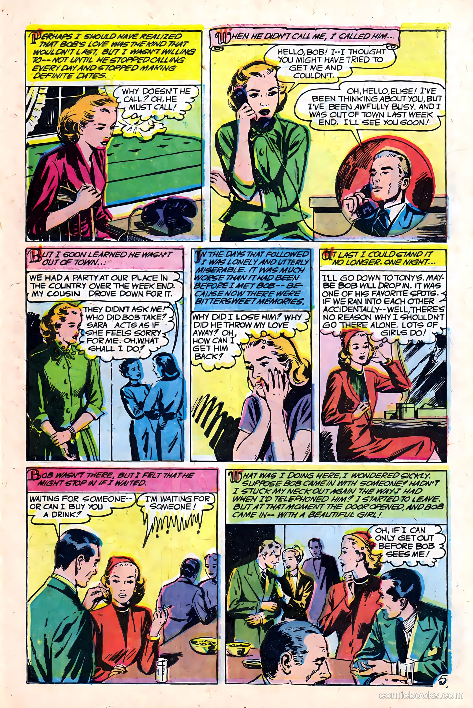 Love at First Sight #31 (1954) — page 7 of 36