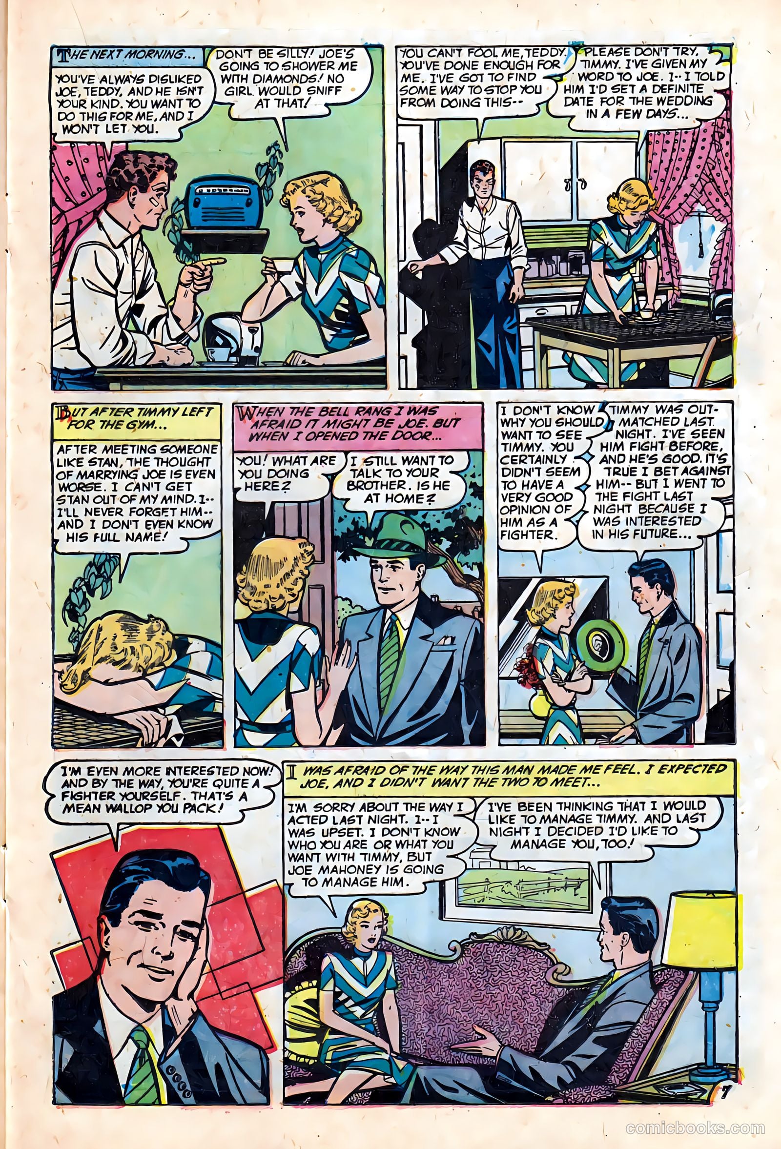 Love at First Sight #31 (1954) — page 17 of 36