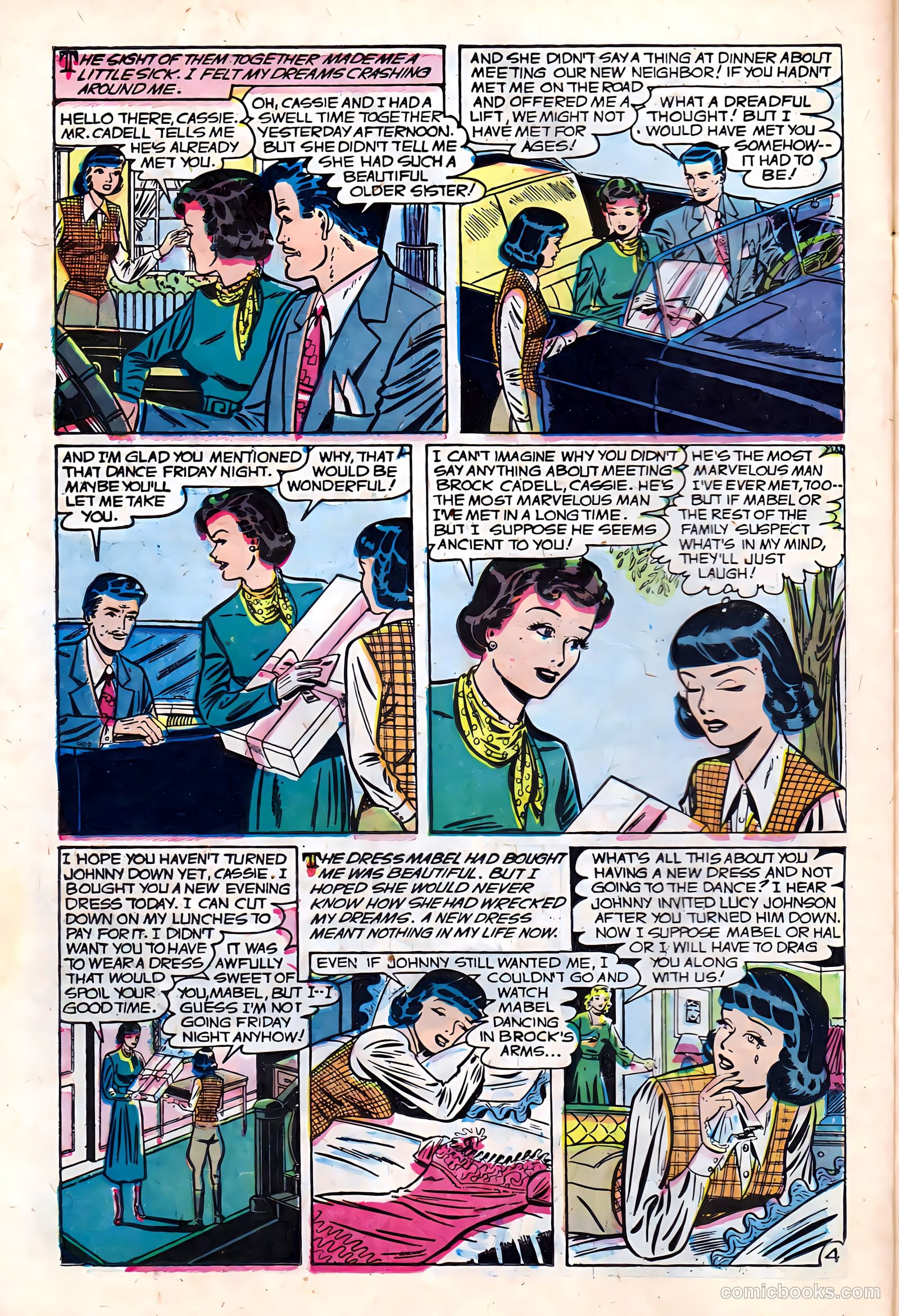 Love at First Sight #31 (1954) — page 22 of 36