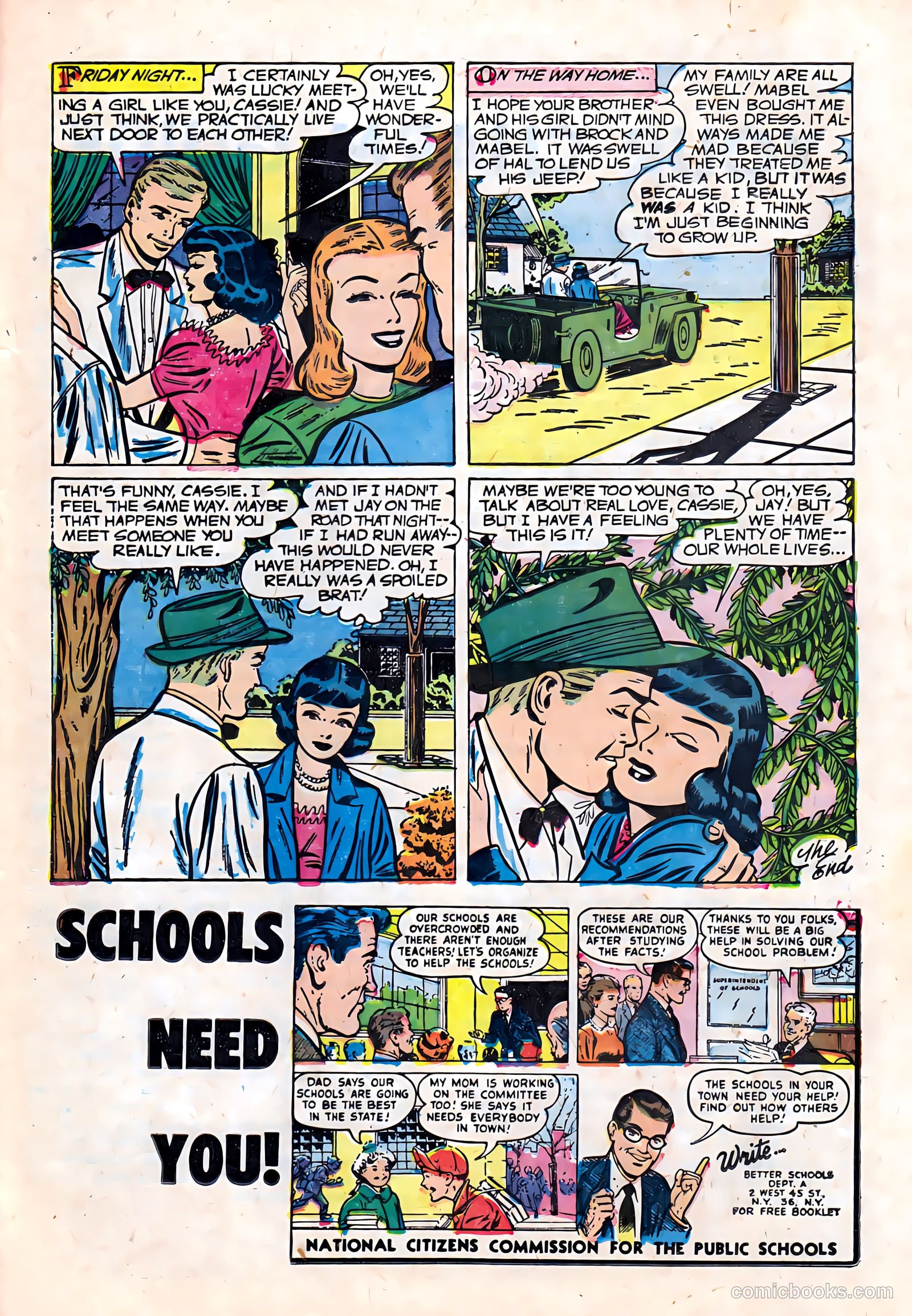 Love at First Sight #31 (1954) — page 25 of 36
