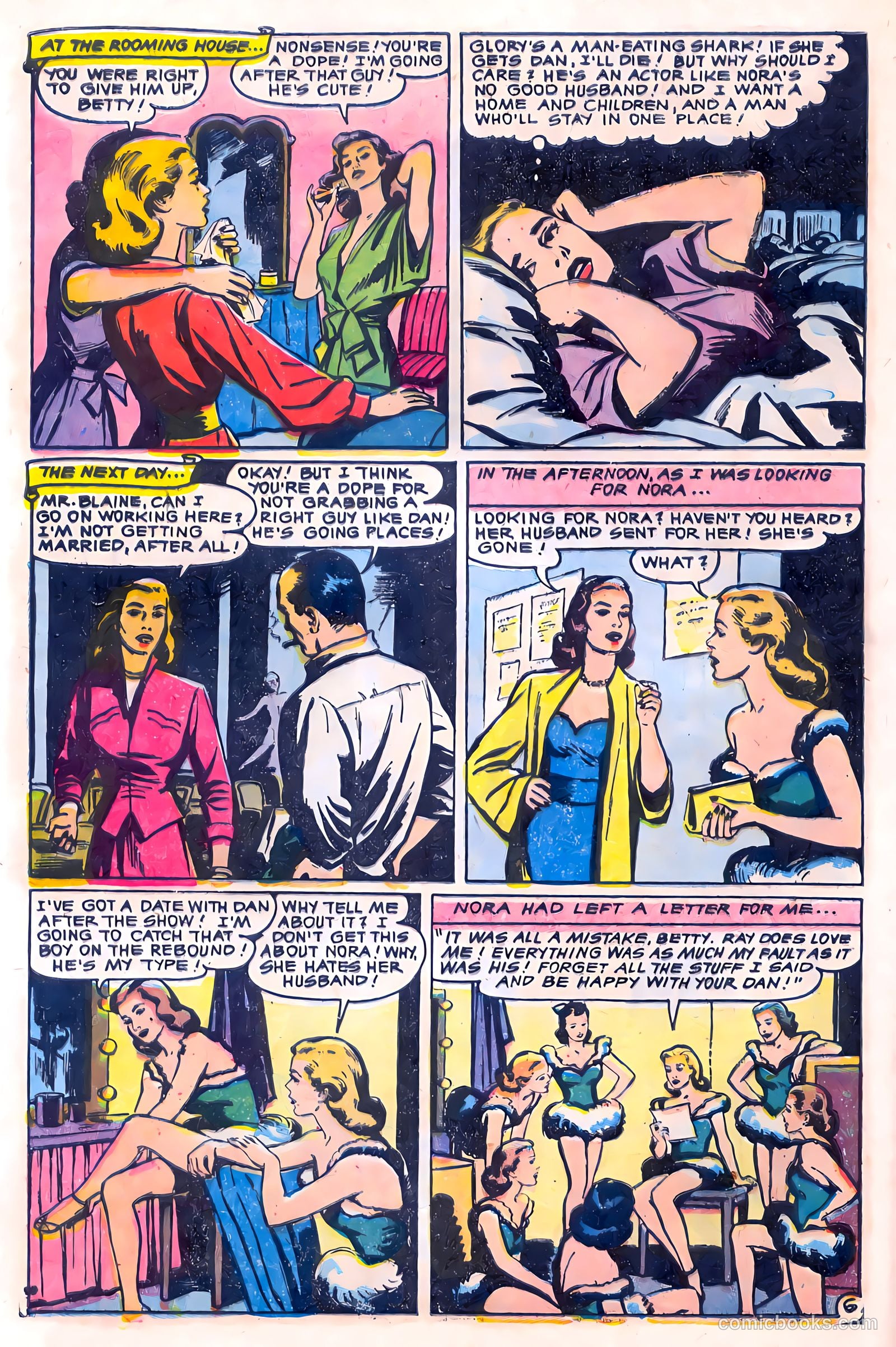 Love at First Sight #35 (1955) — page 8