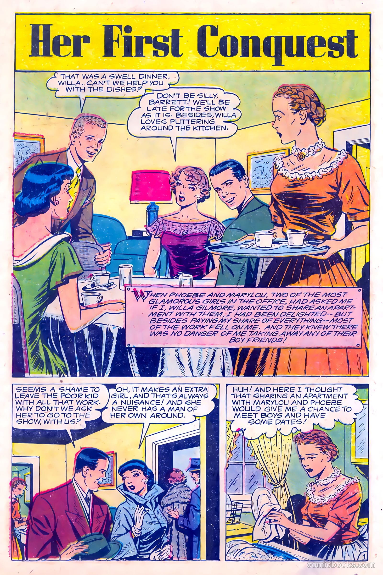 Love at First Sight #35 (1955) — page 11