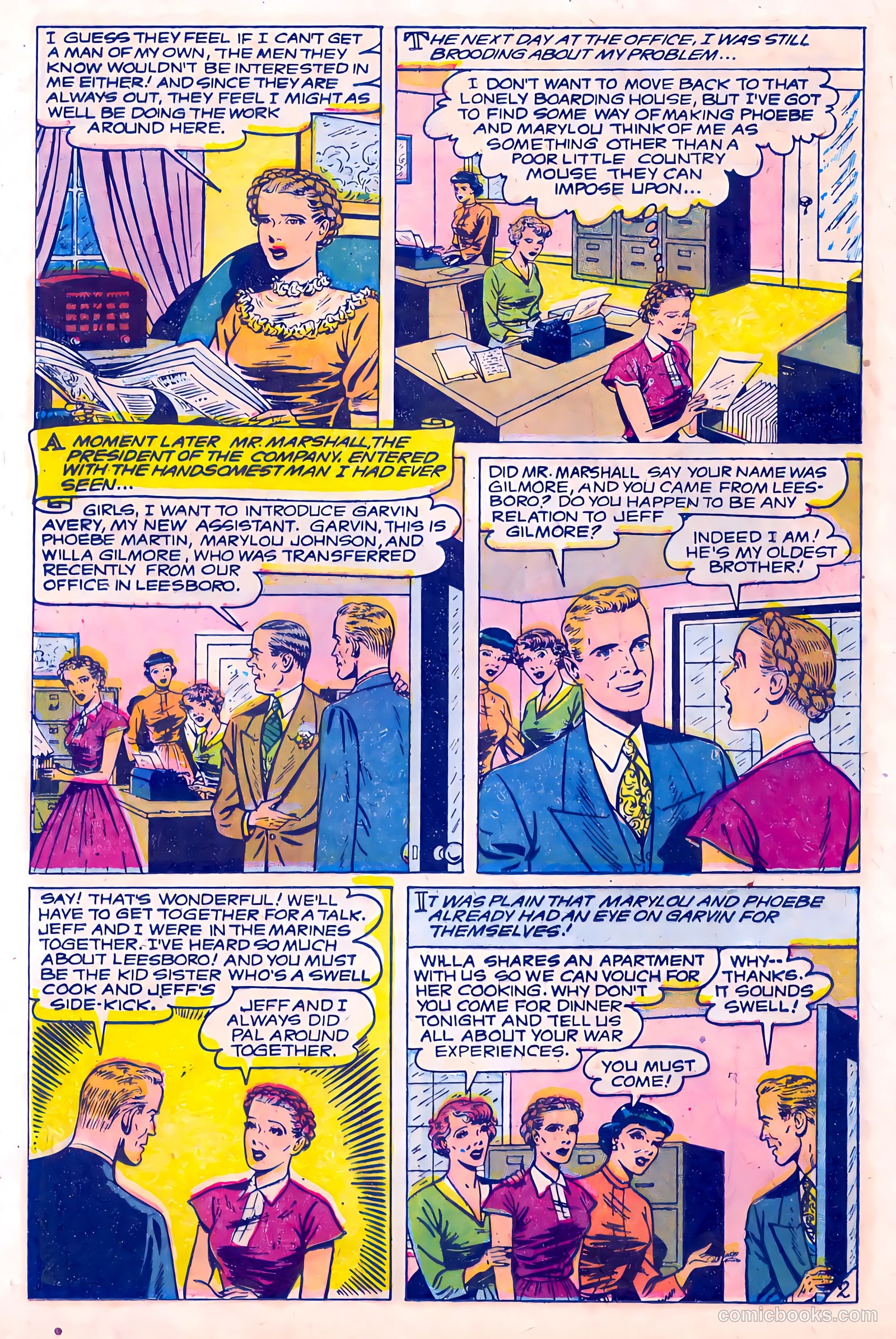 Love at First Sight #35 (1955) — page 12