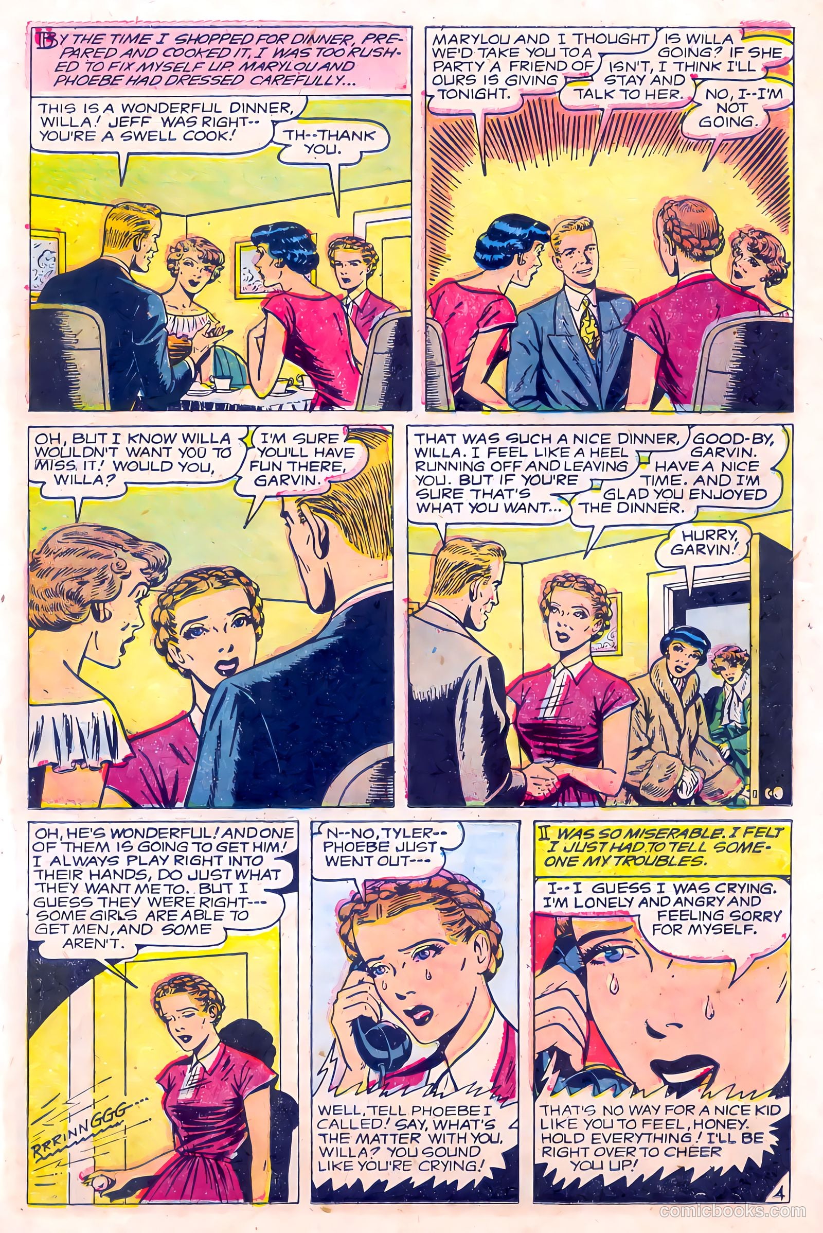 Love at First Sight #35 (1955) — page 14