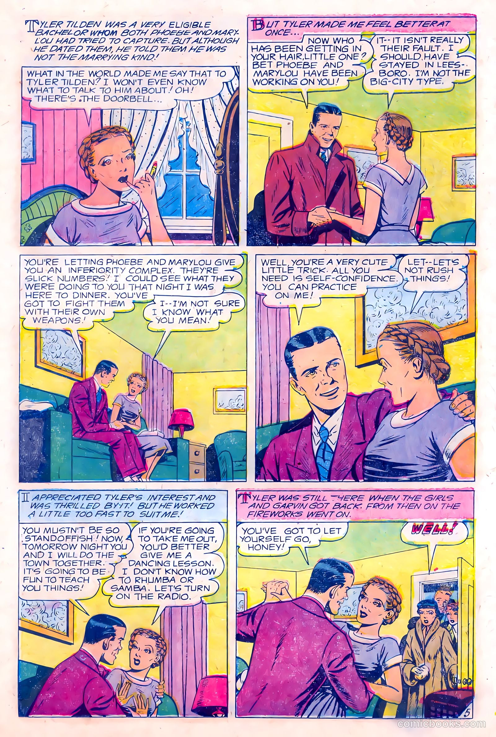 Love at First Sight #35 (1955) — page 15