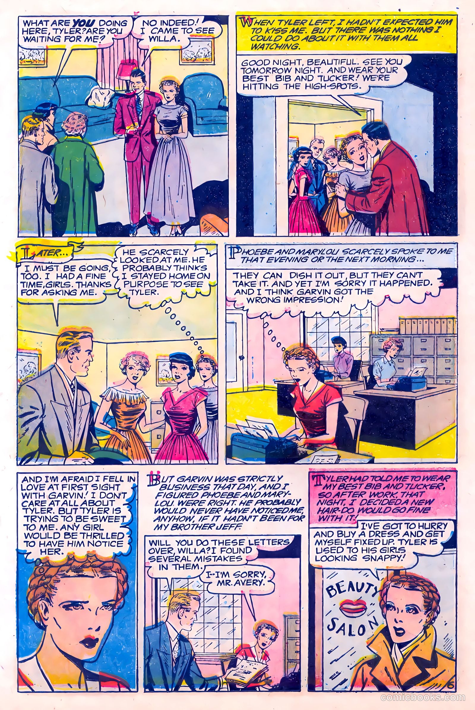 Love at First Sight #35 (1955) — page 16