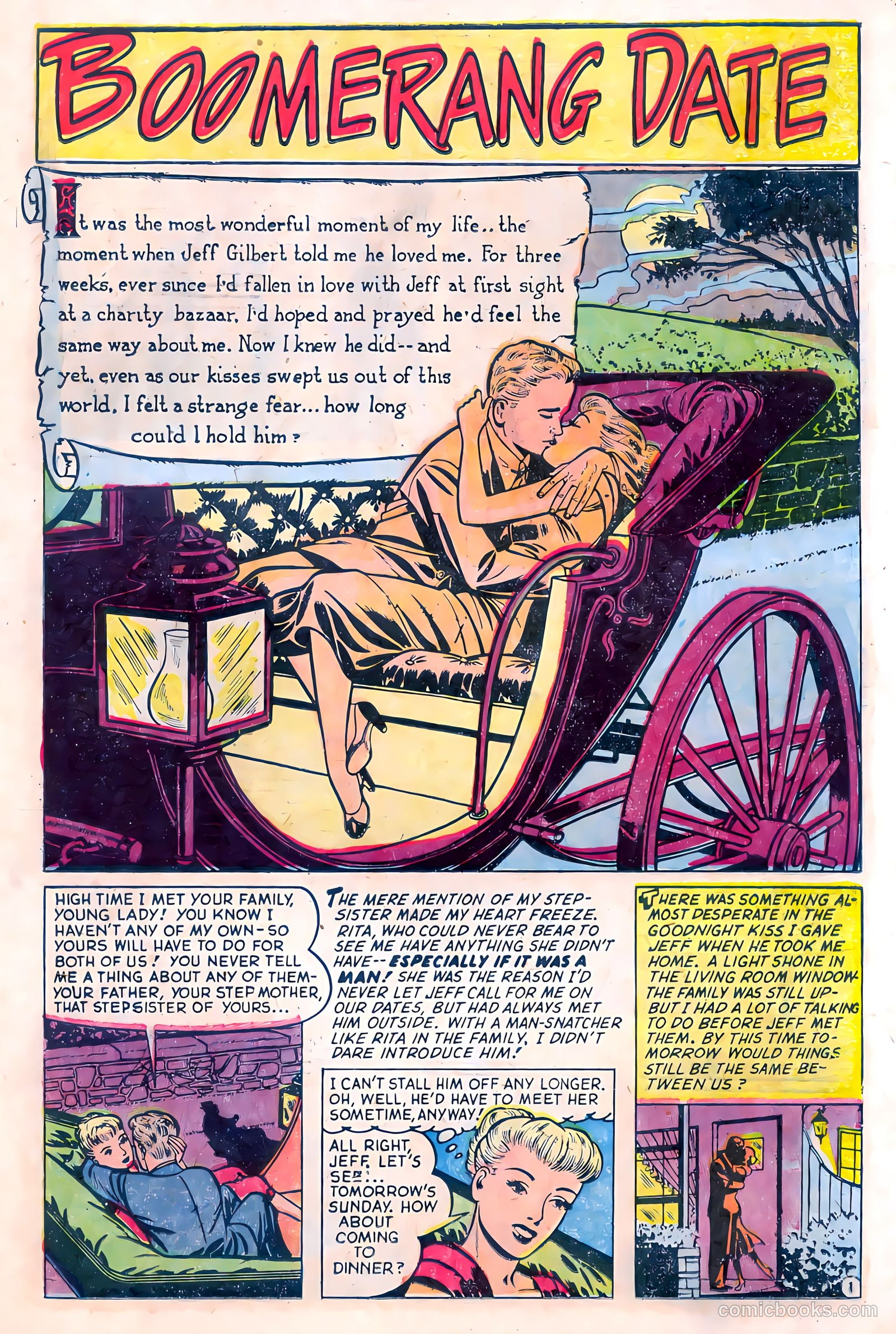 Love at First Sight #35 (1955) — page 19