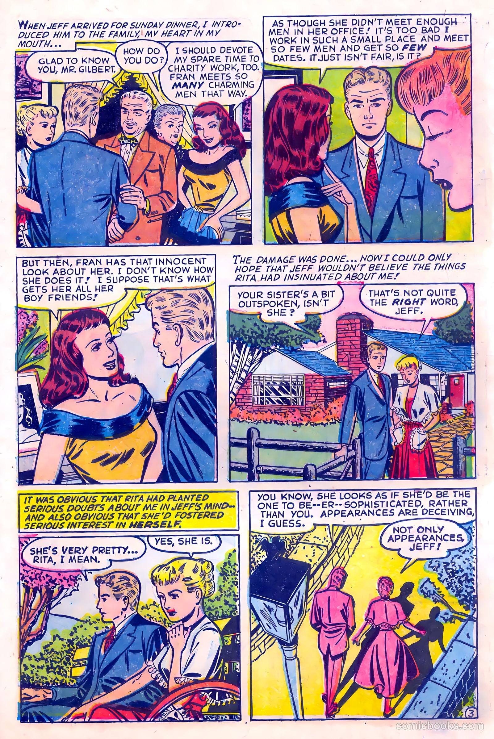 Love at First Sight #35 (1955) — page 21