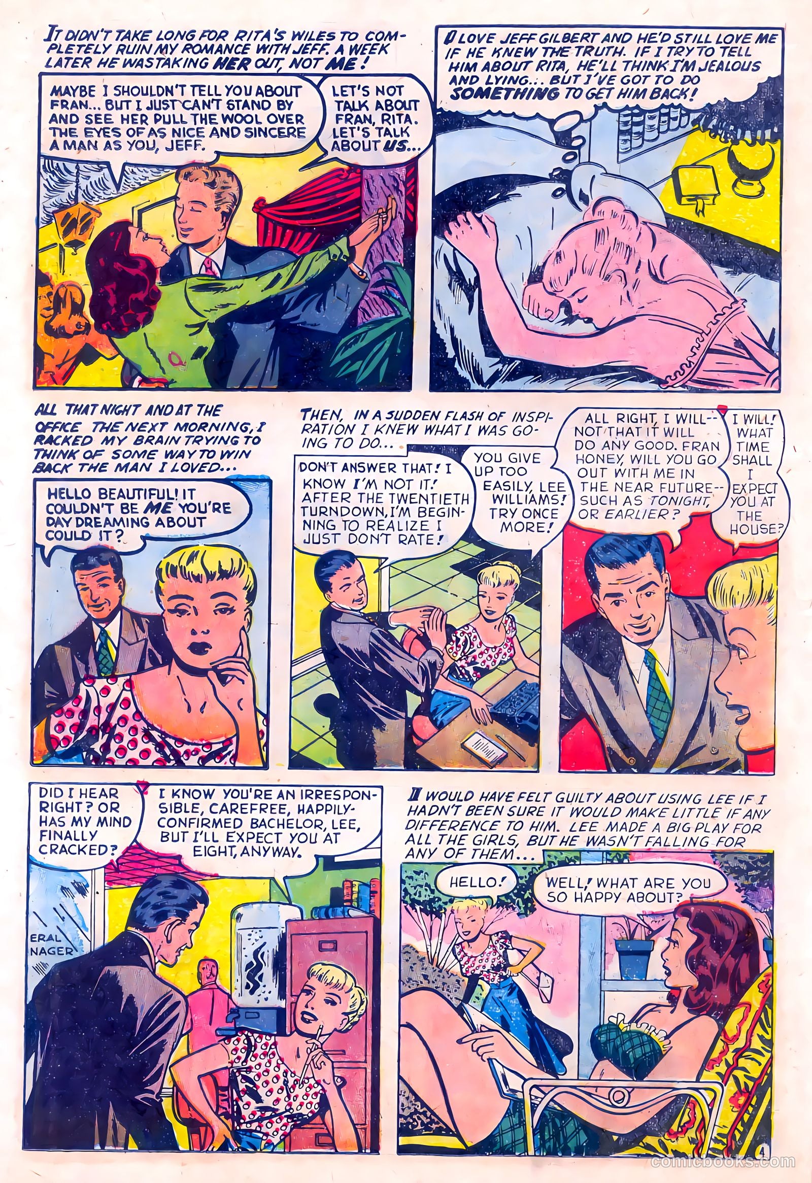 Love at First Sight #35 (1955) — page 22