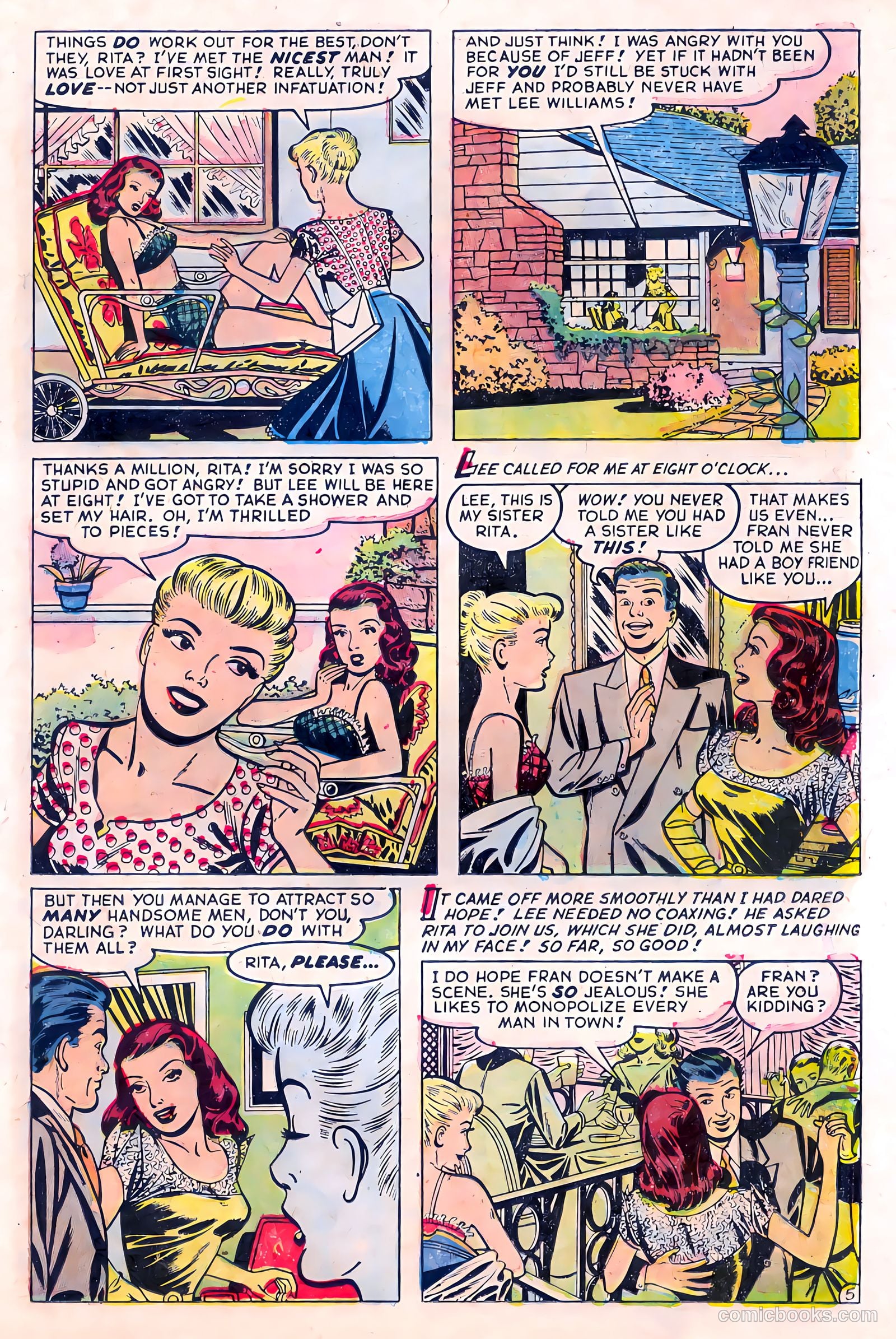 Love at First Sight #35 (1955) — page 23