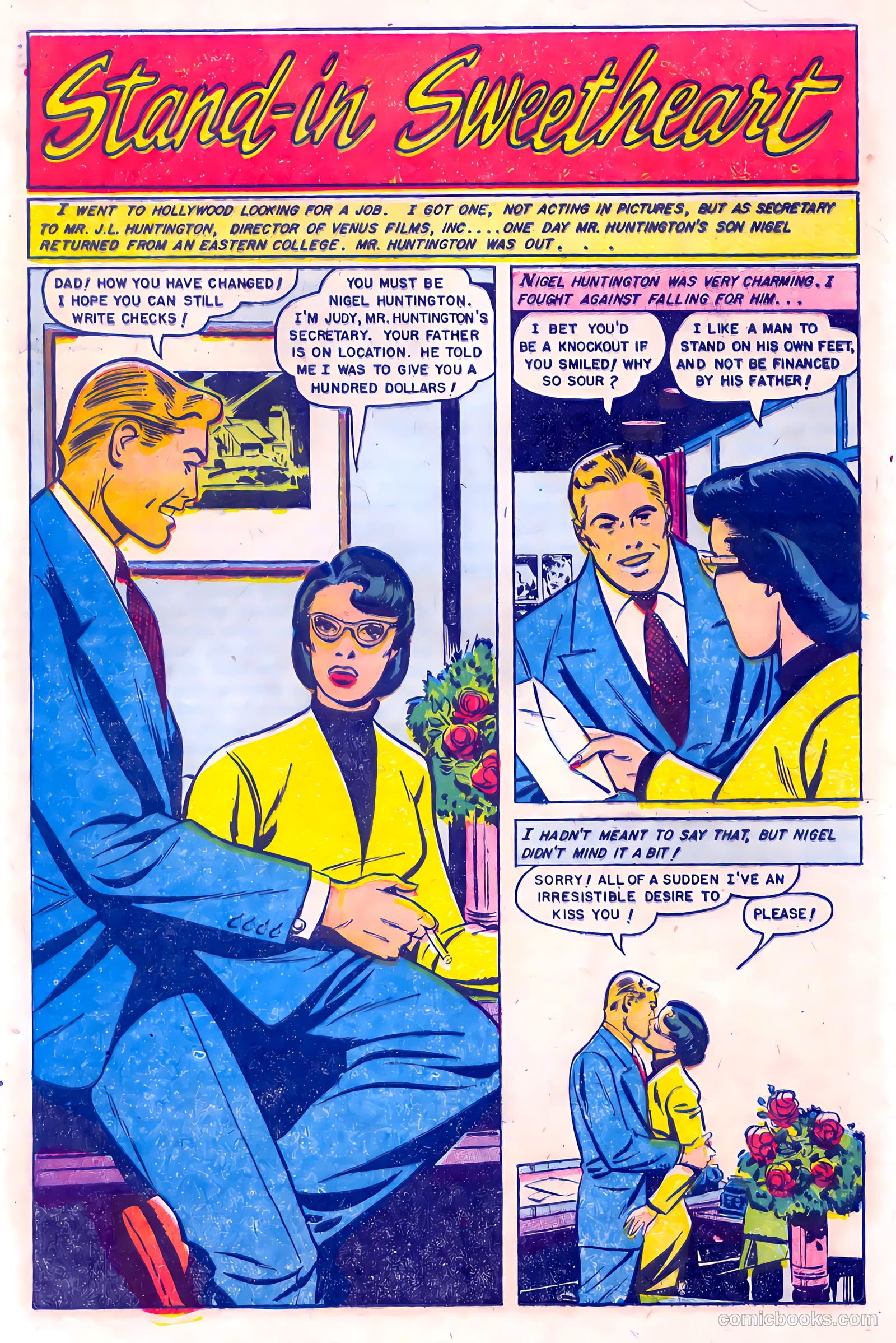 Love at First Sight #35 (1955) — page 28