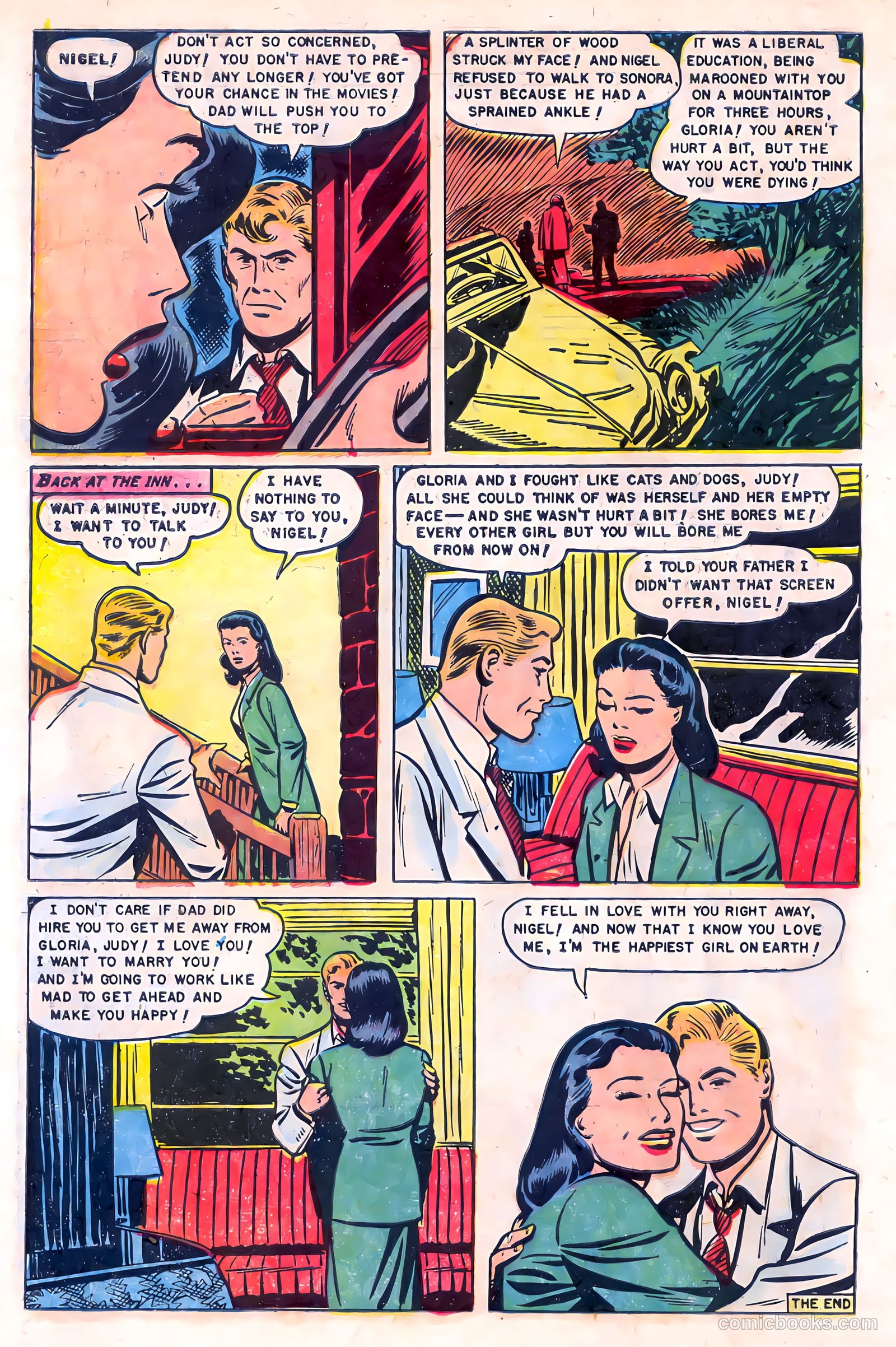 Love at First Sight #35 (1955) — page 34