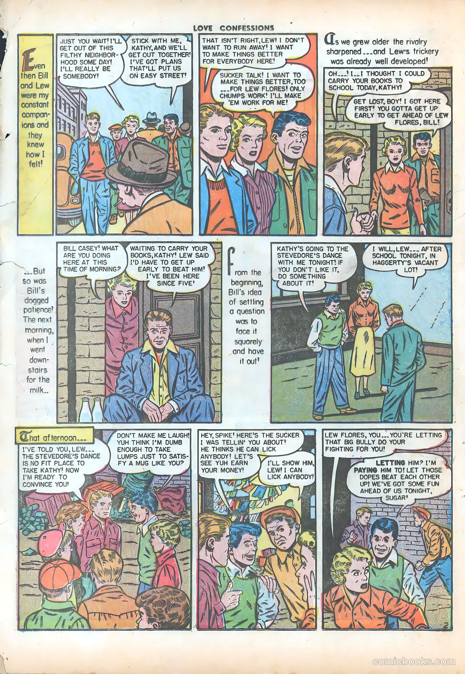 Love Confessions #10 (1951) — page 5 of 56