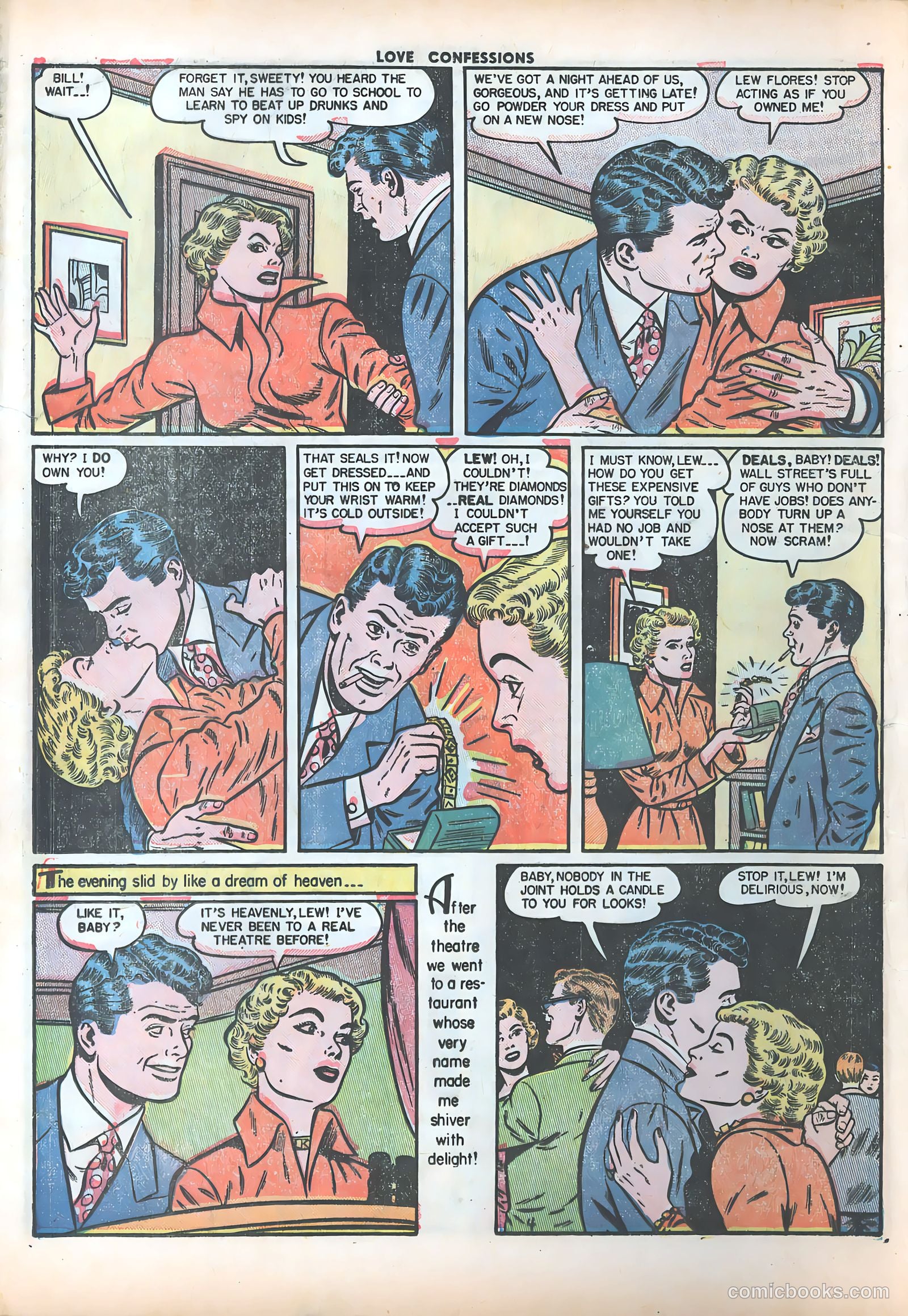 Love Confessions #10 (1951) — page 7 of 56