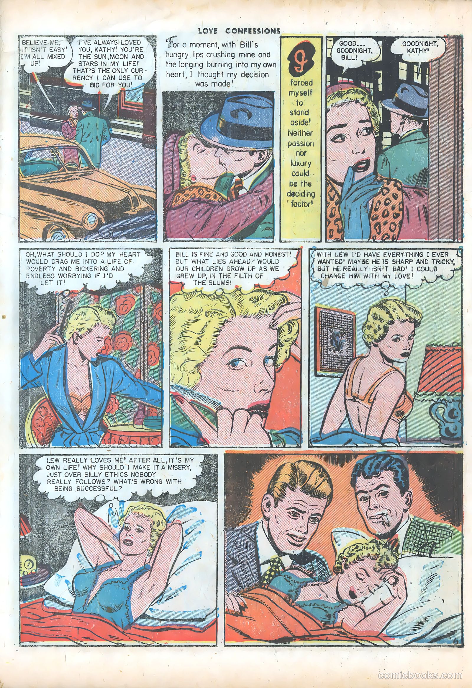 Love Confessions #10 (1951) — page 9 of 56