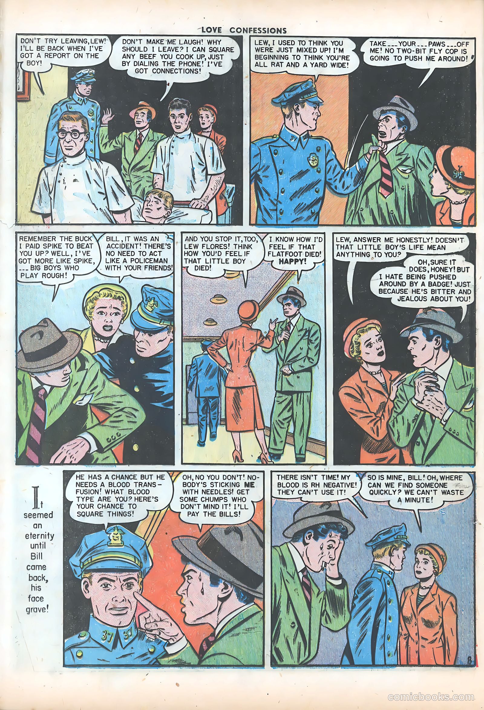 Love Confessions #10 (1951) — page 11 of 56