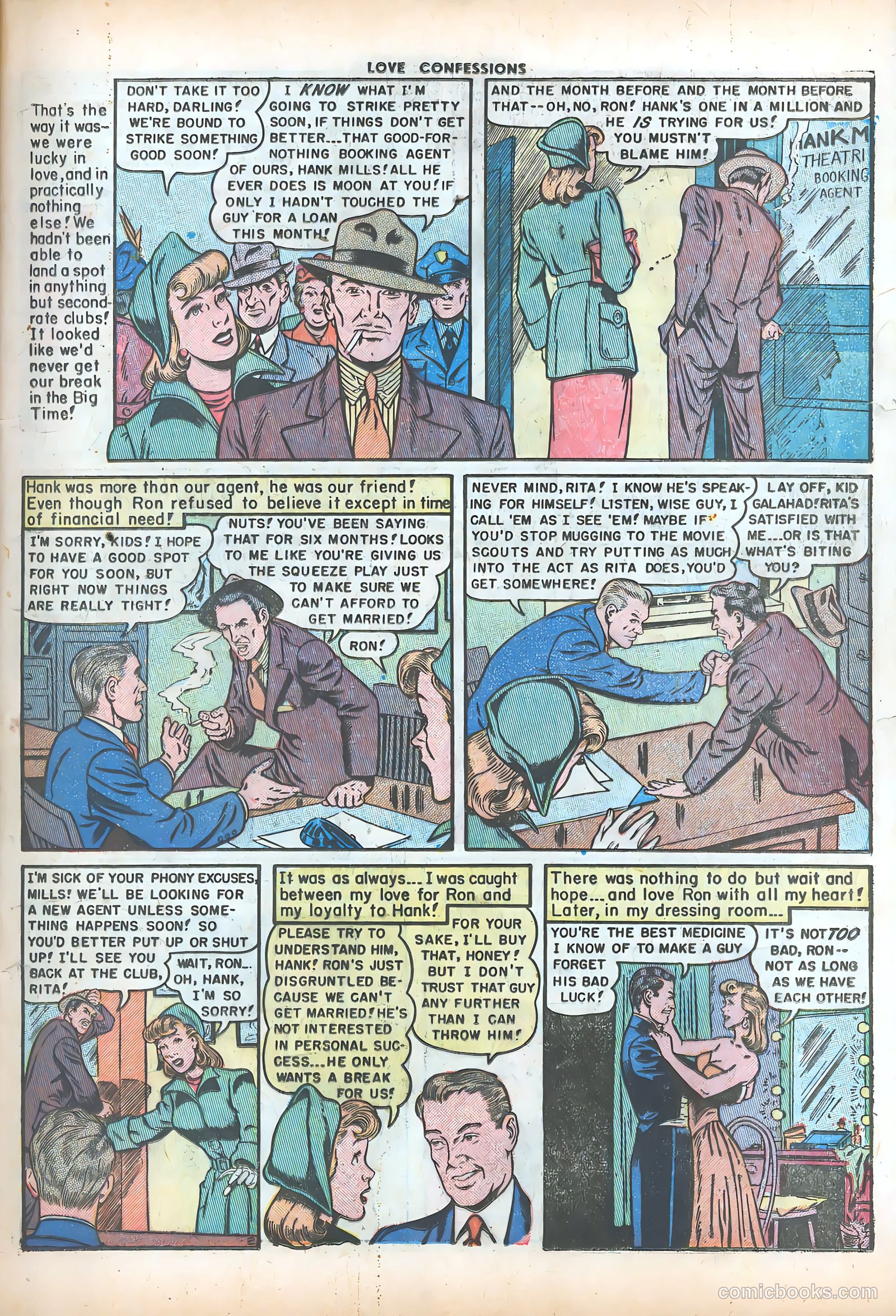 Love Confessions #10 (1951) — page 14 of 56