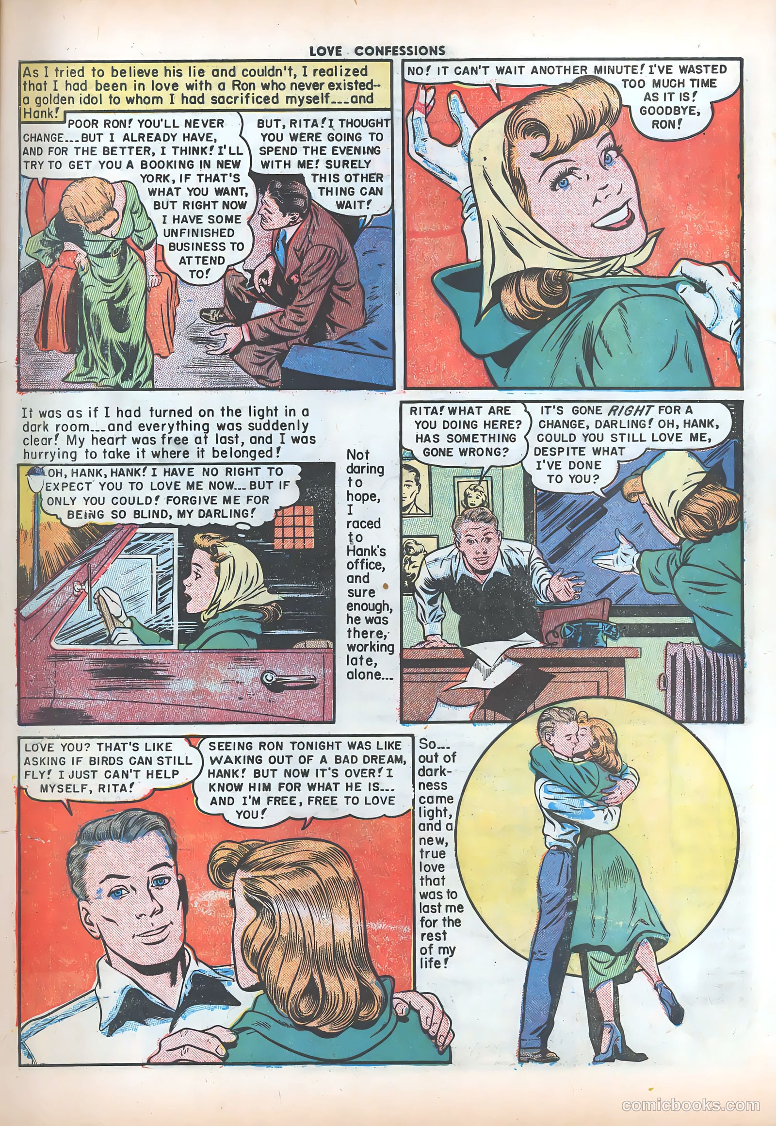 Love Confessions #10 (1951) — page 18 of 56