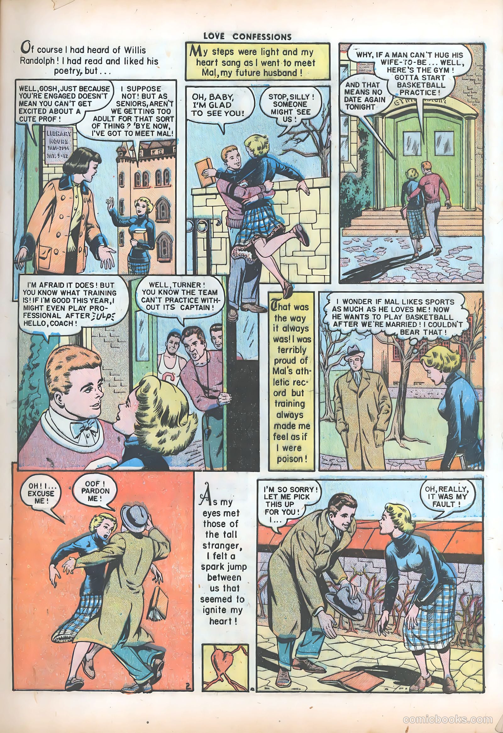 Love Confessions #10 (1951) — page 20 of 56