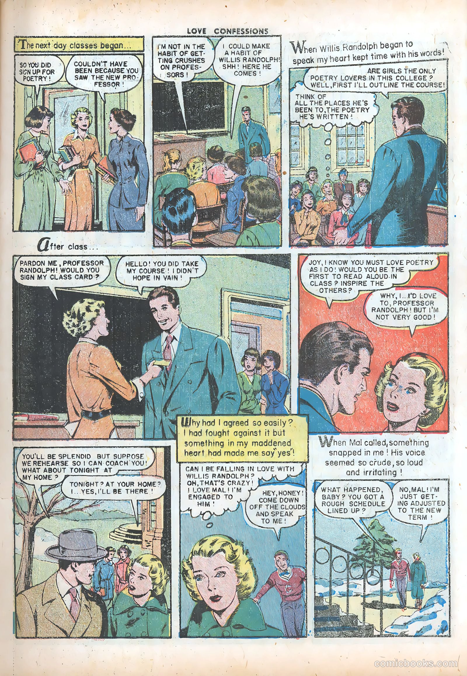 Love Confessions #10 (1951) — page 22 of 56