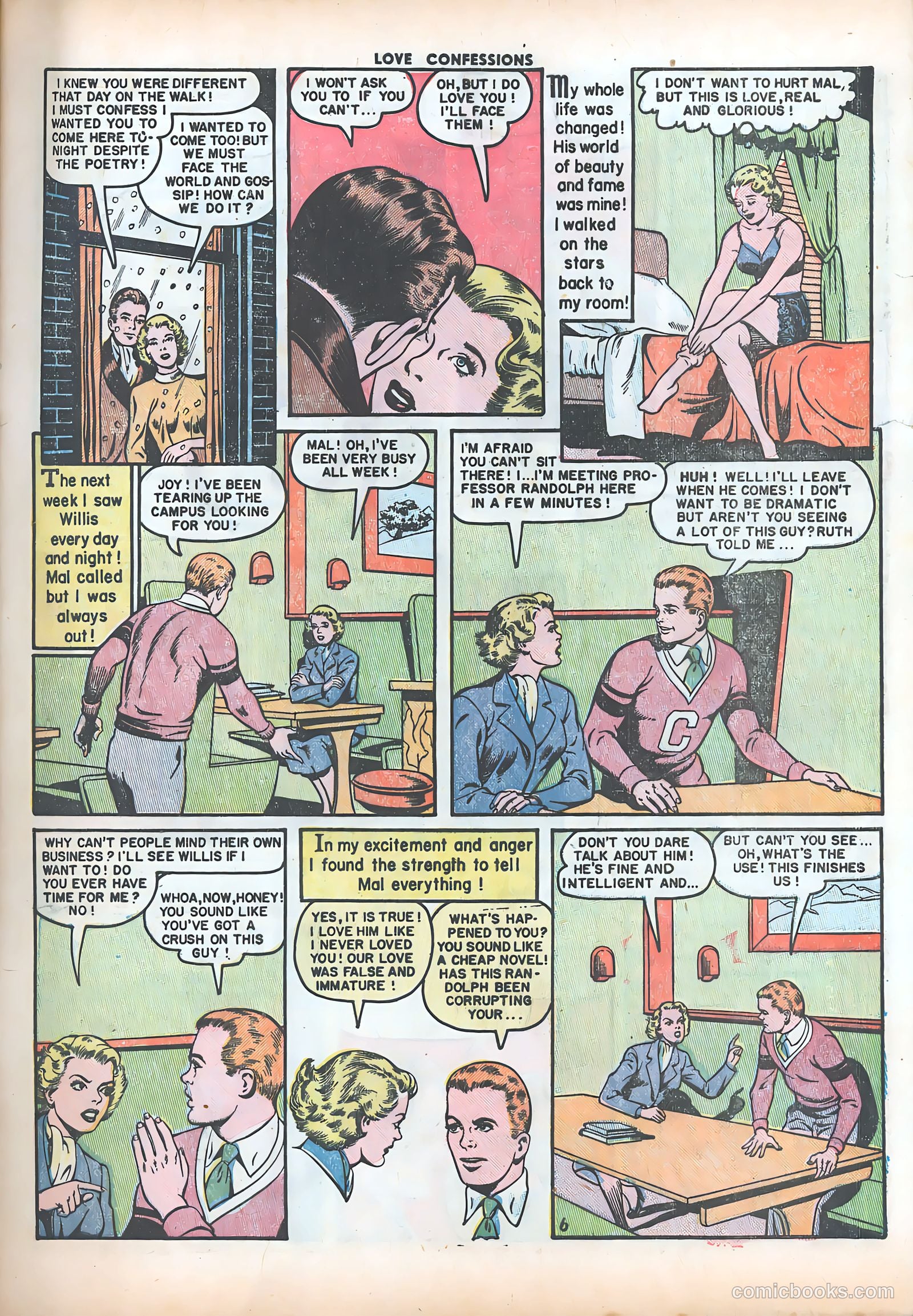 Love Confessions #10 (1951) — page 24 of 56