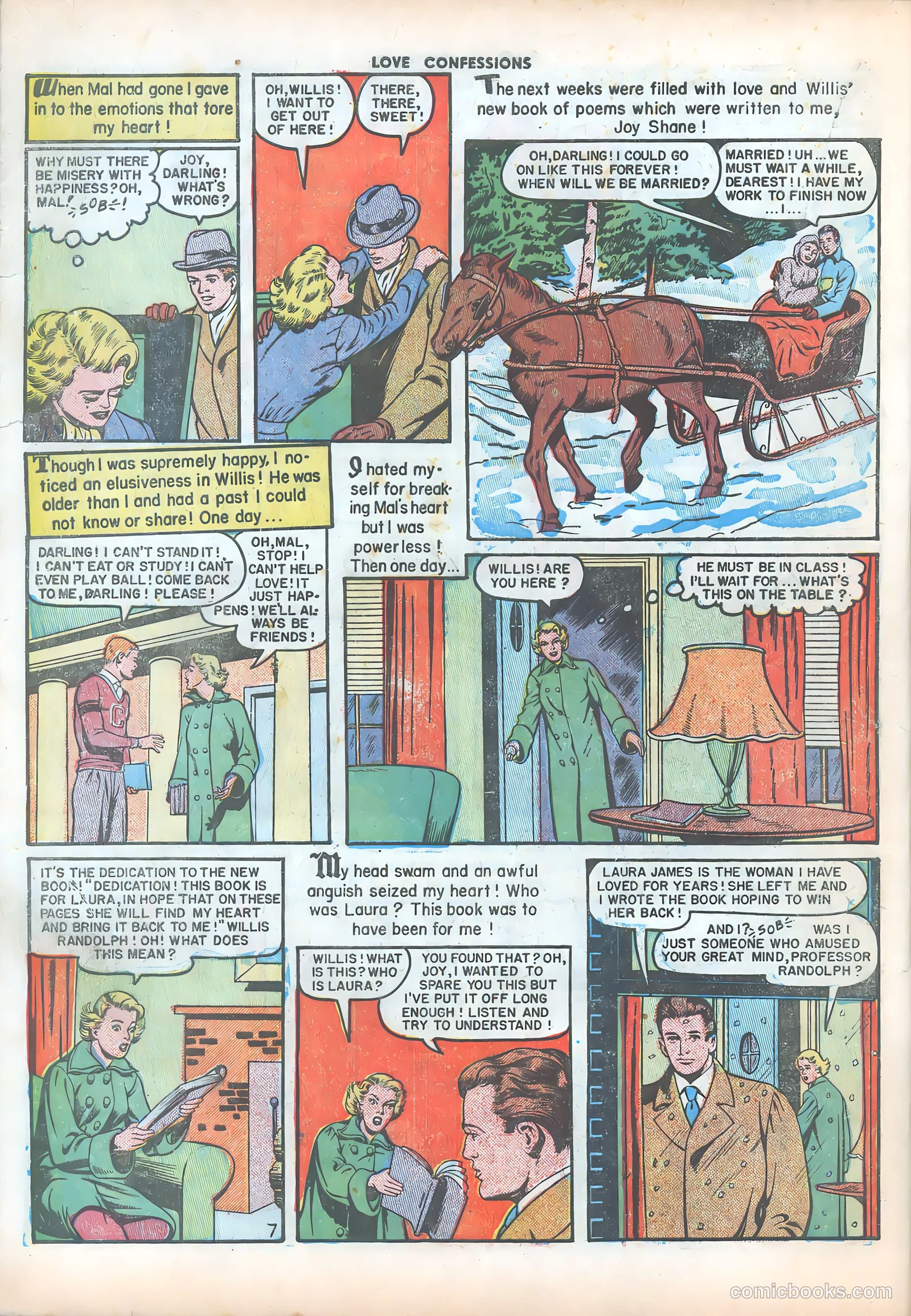 Love Confessions #10 (1951) — page 25 of 56