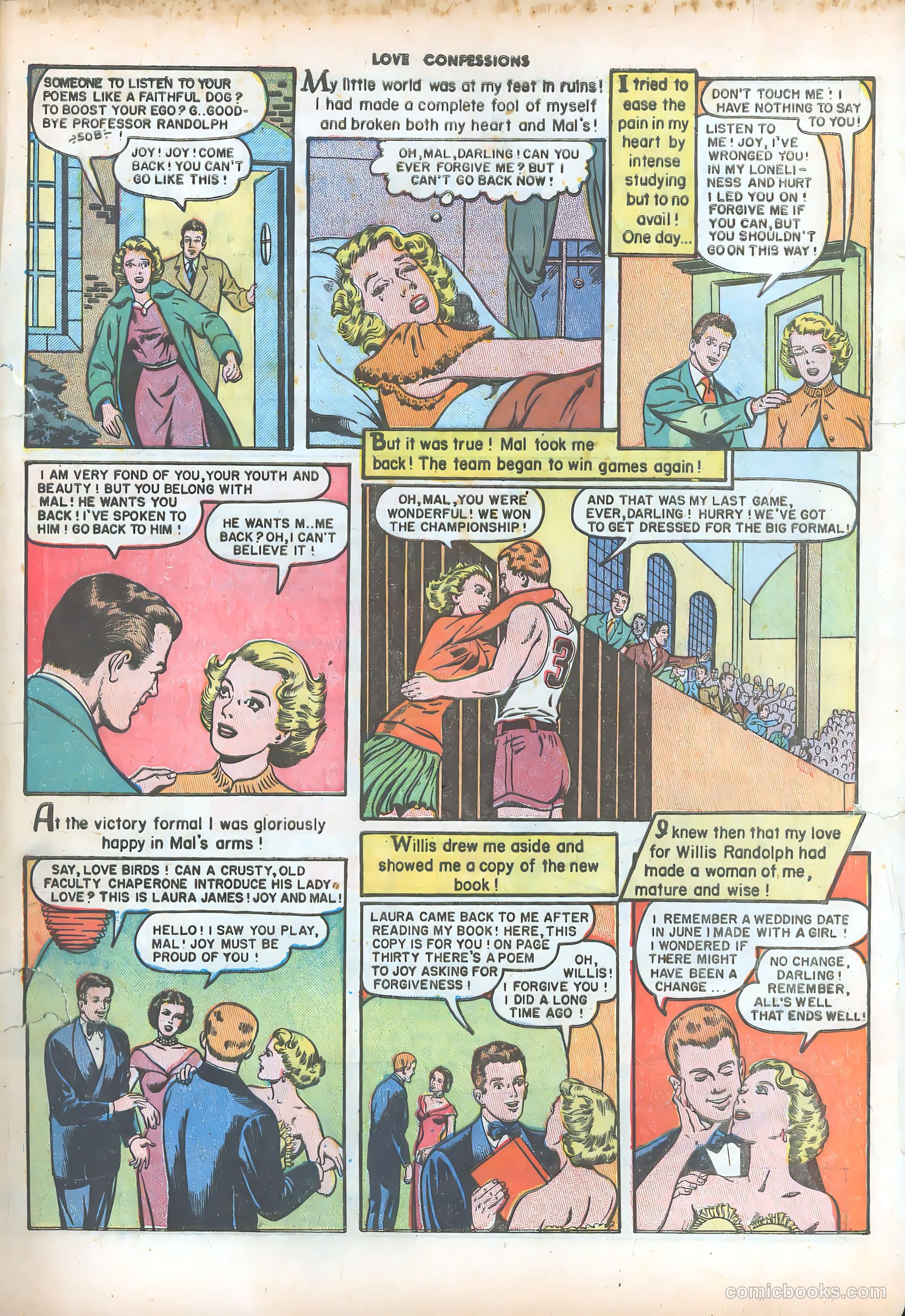 Love Confessions #10 (1951) — page 26 of 56