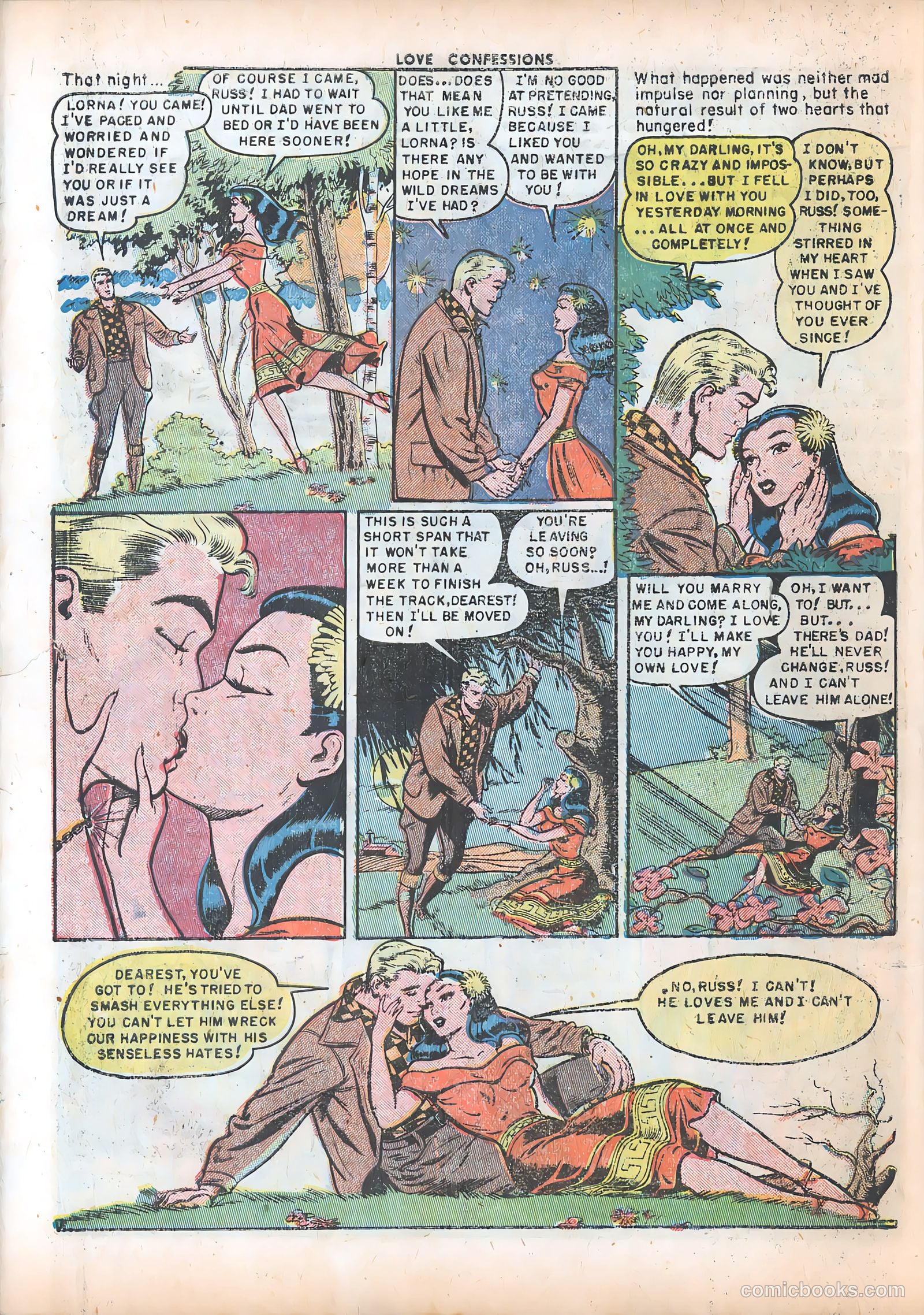 Love Confessions #10 (1951) — page 32 of 56