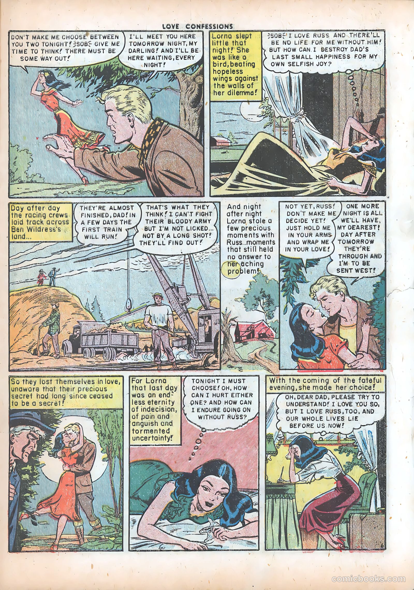 Love Confessions #10 (1951) — page 33 of 56