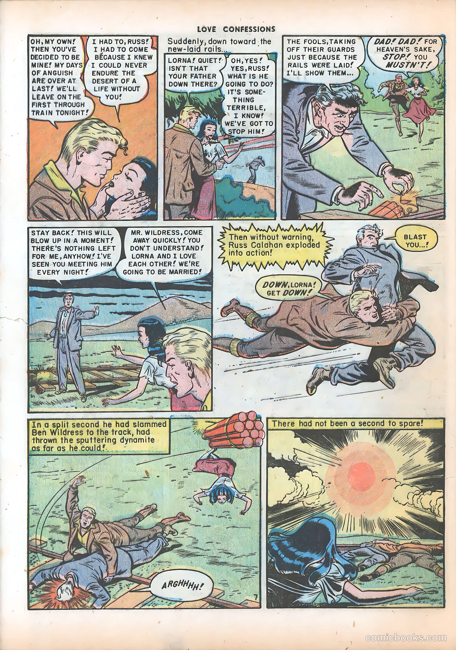 Love Confessions #10 (1951) — page 34 of 56