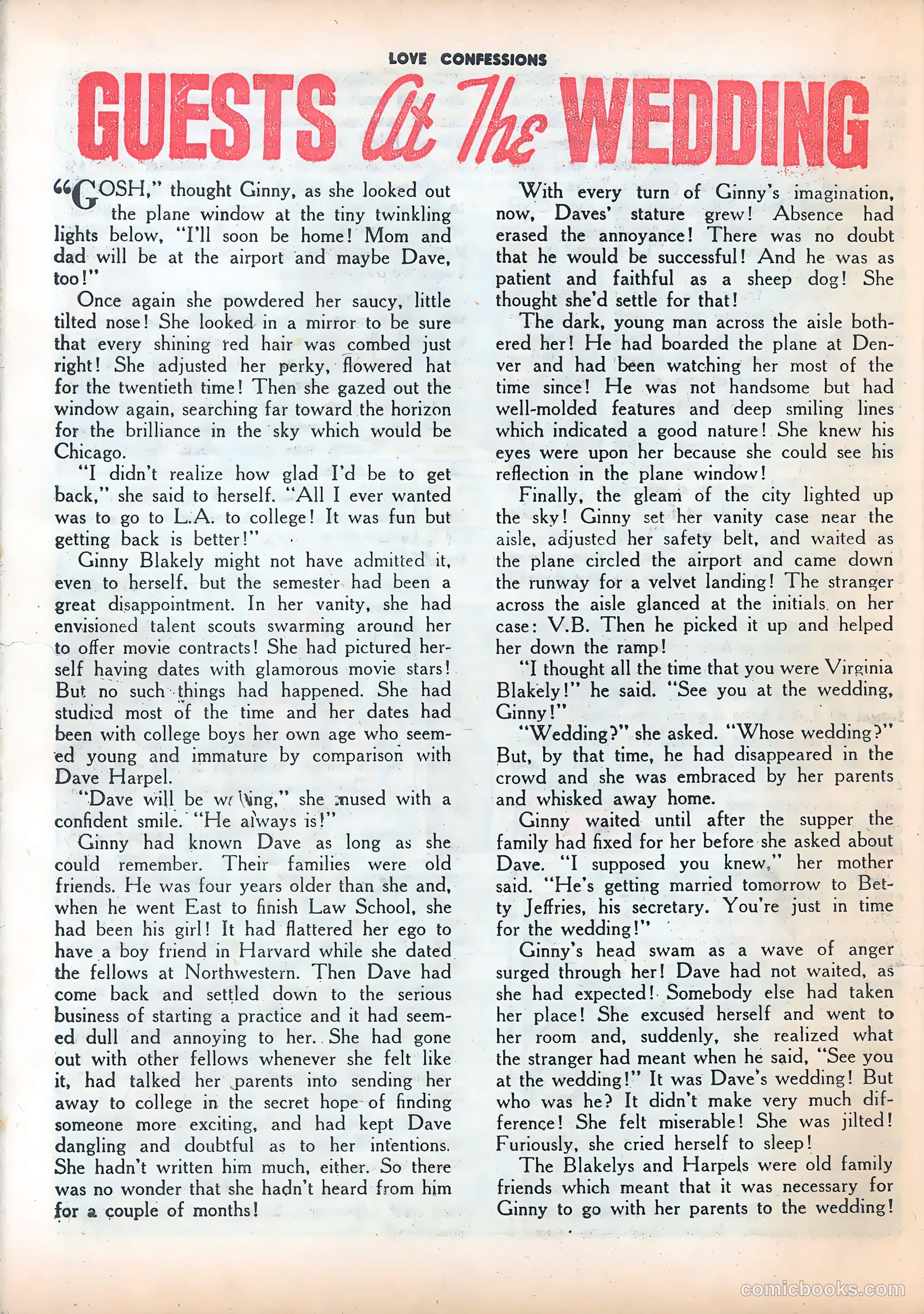Love Confessions #10 (1951) — page 36 of 56