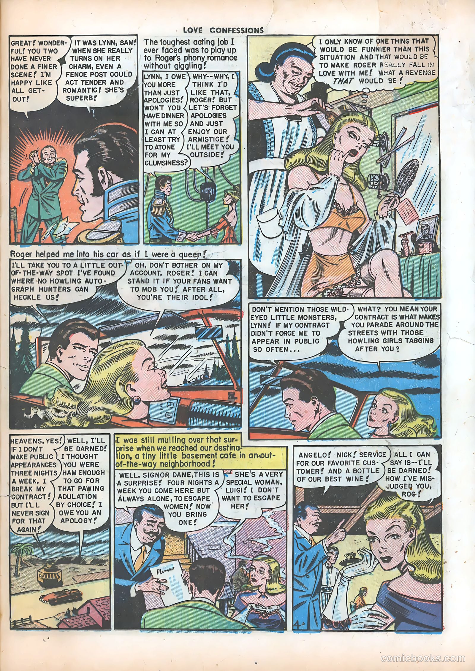 Love Confessions #10 (1951) — page 46 of 56