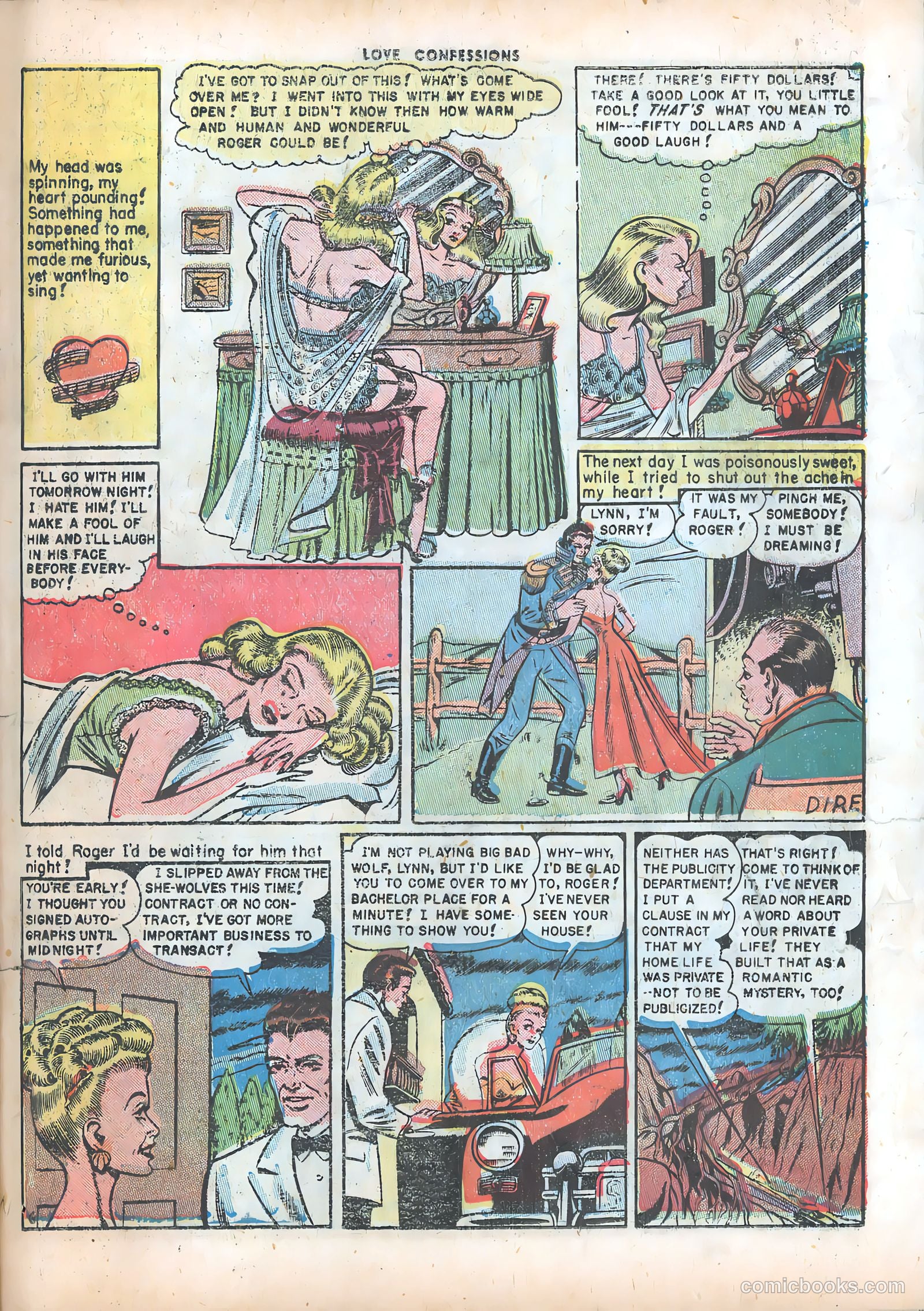 Love Confessions #10 (1951) — page 49 of 56