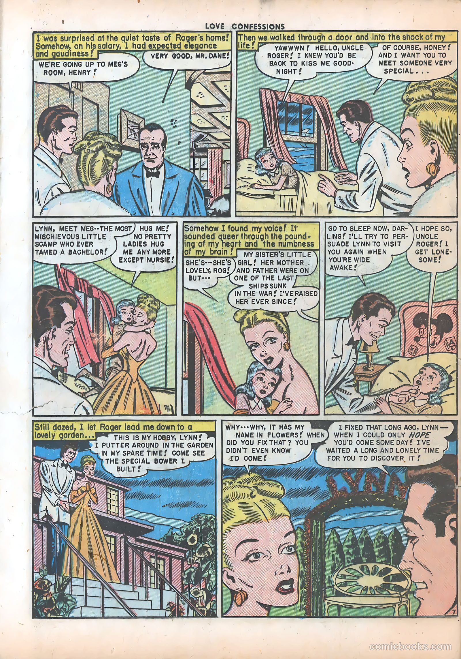 Love Confessions #10 (1951) — page 50 of 56