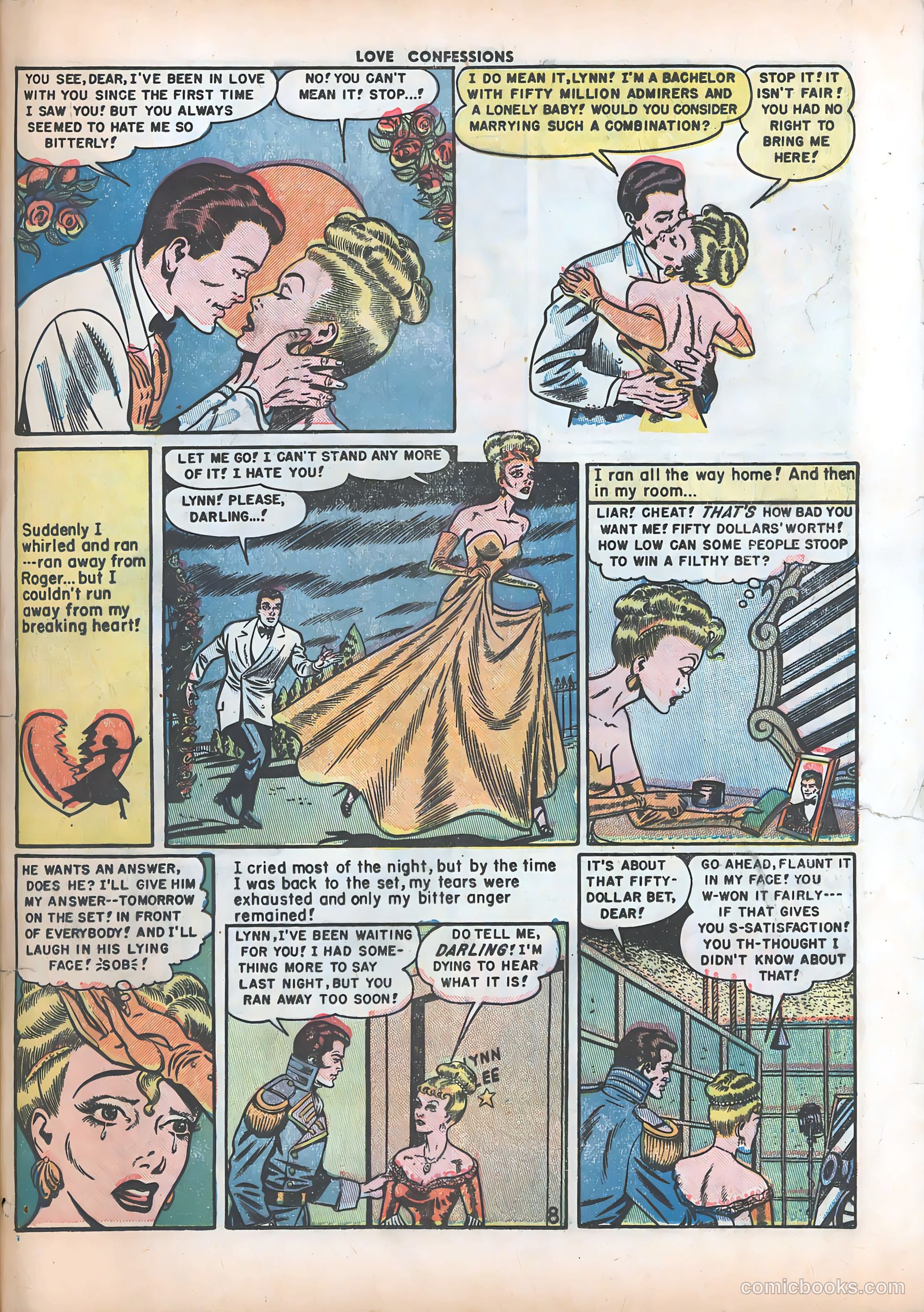 Love Confessions #10 (1951) — page 51 of 56