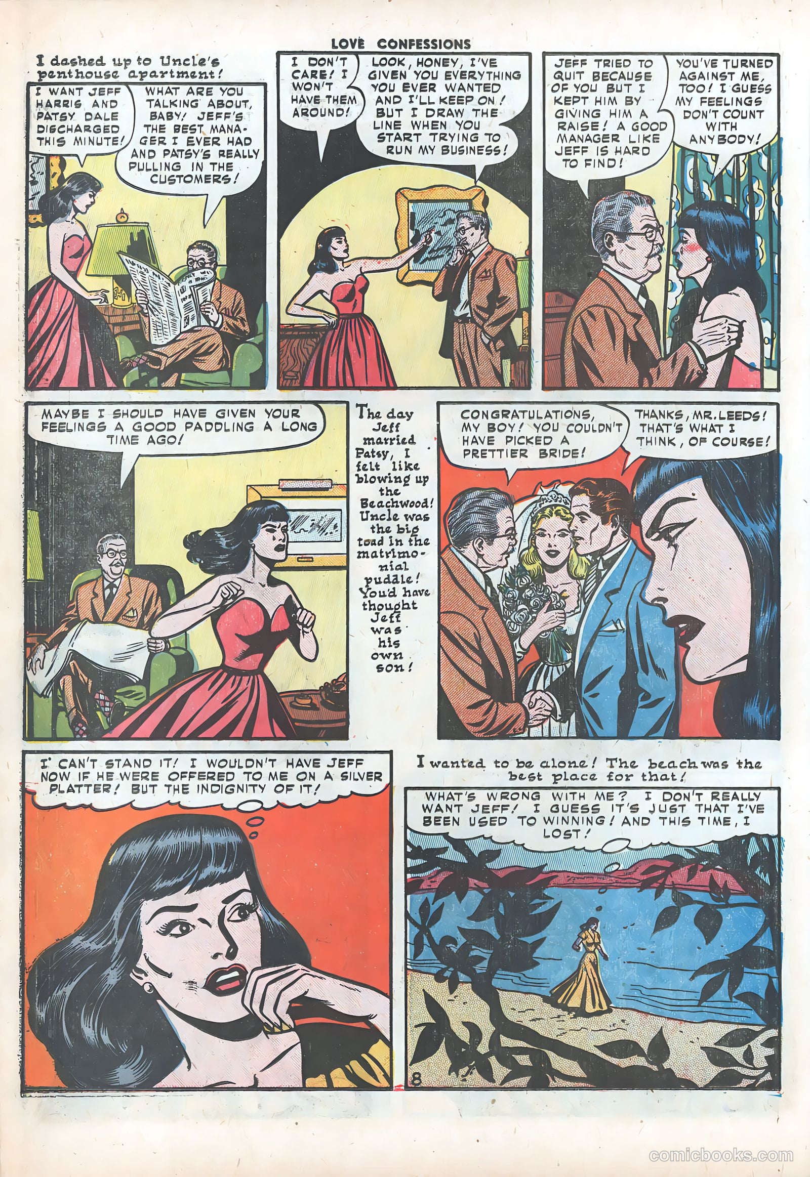 Love Confessions #15 (1951) — page 11 of 37